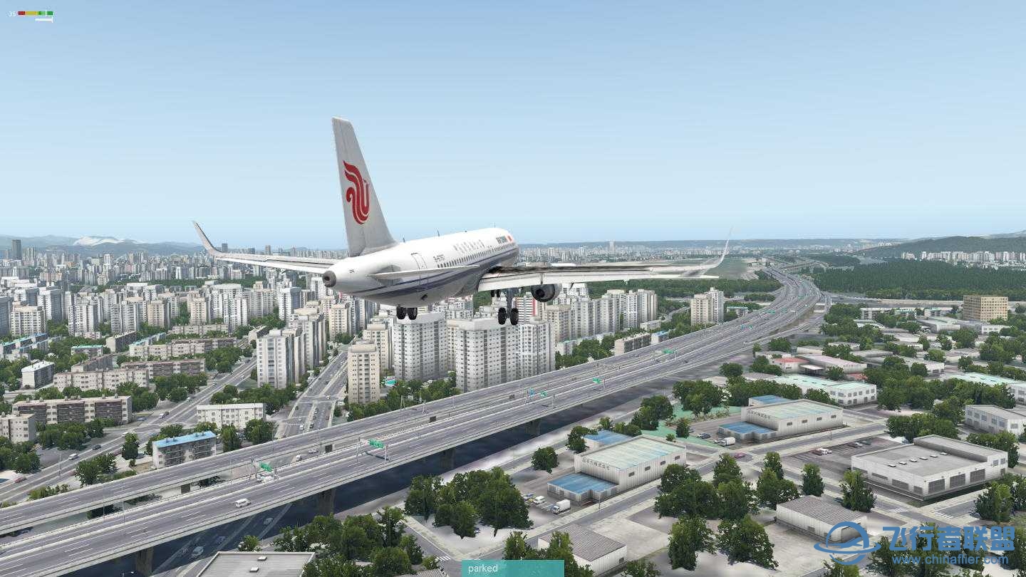 XP11 FF-A320 台湾松山RCSS机场 28跑道LDA 进近-7303 
