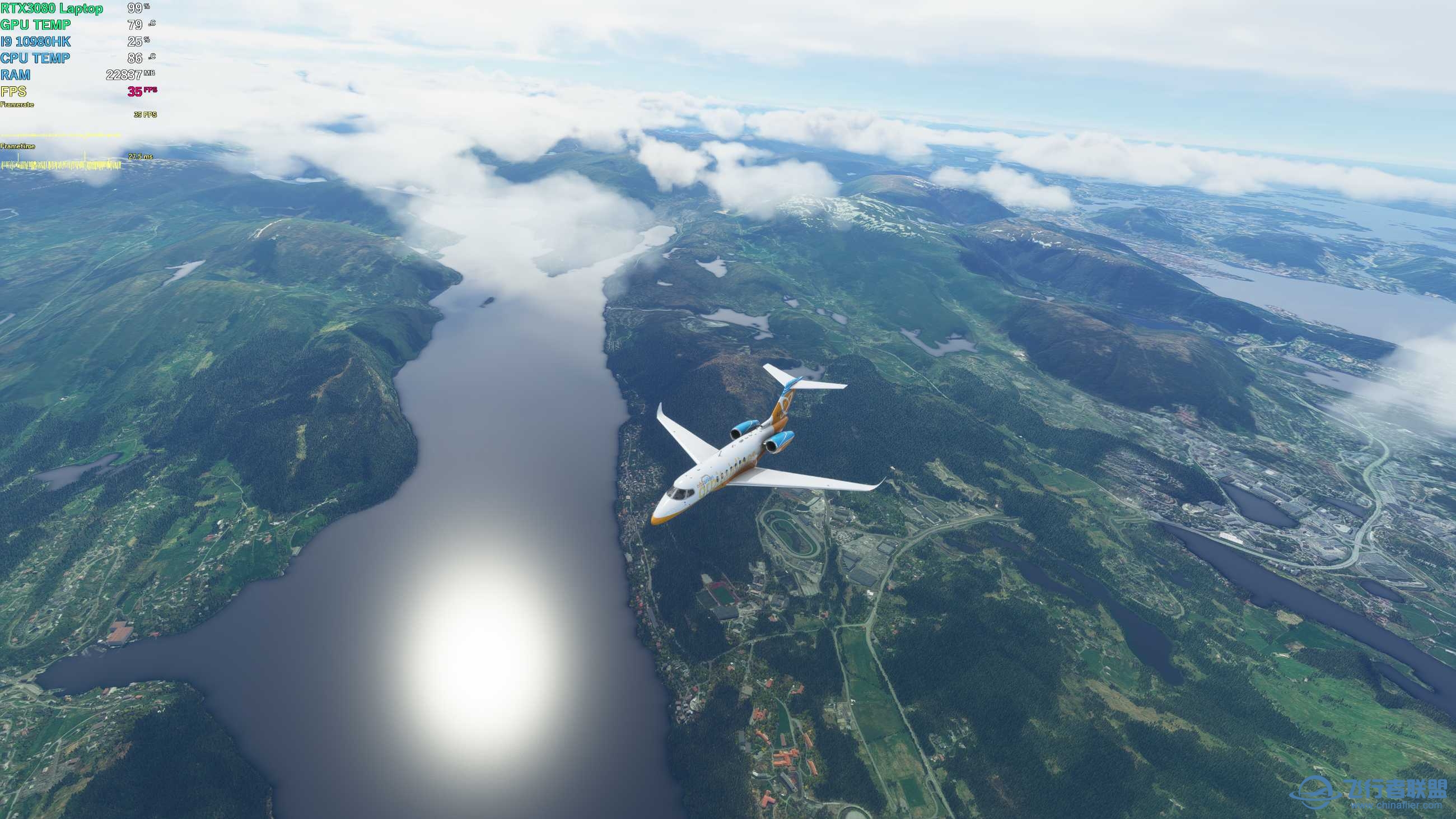 在模拟飞行2020中重游挪威-3962 