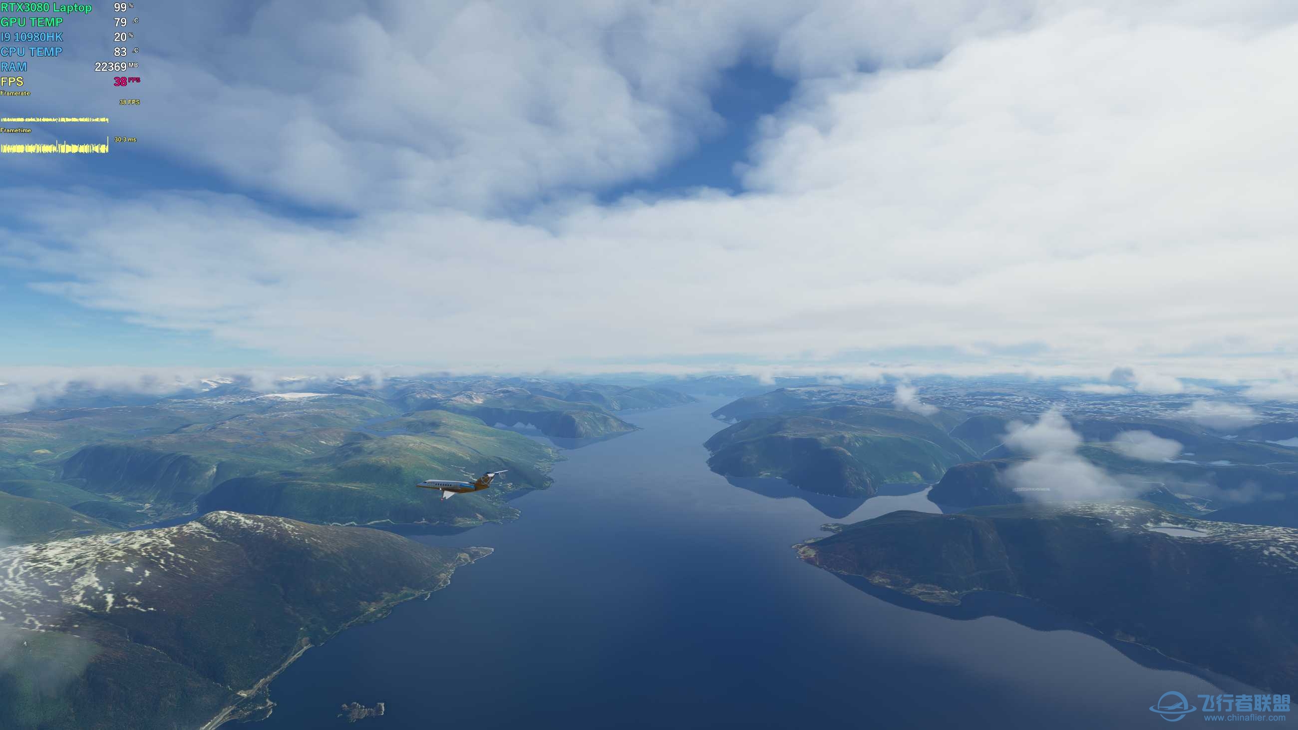 在模拟飞行2020中重游挪威-3868 