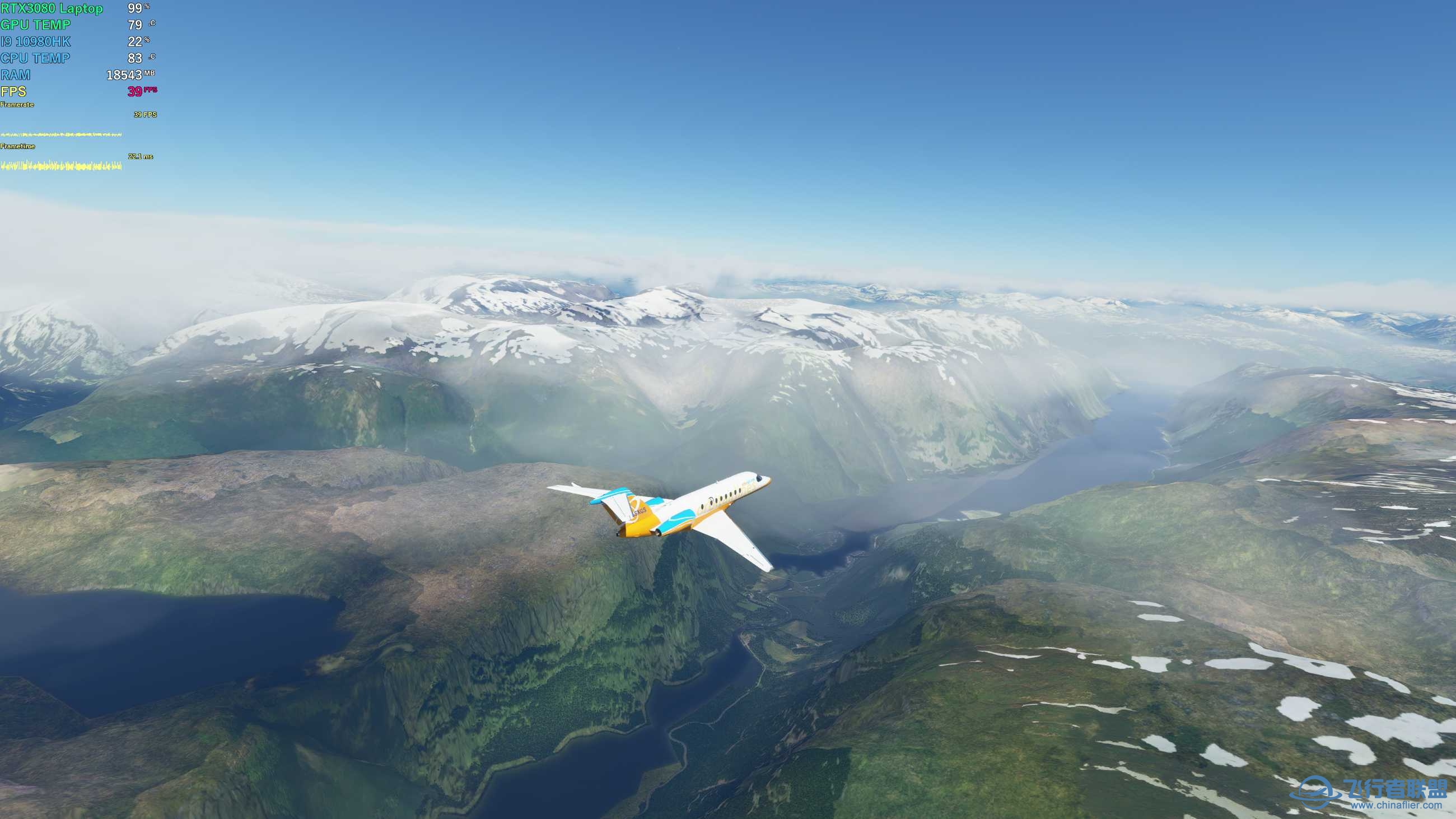 在模拟飞行2020中重游挪威-5863 