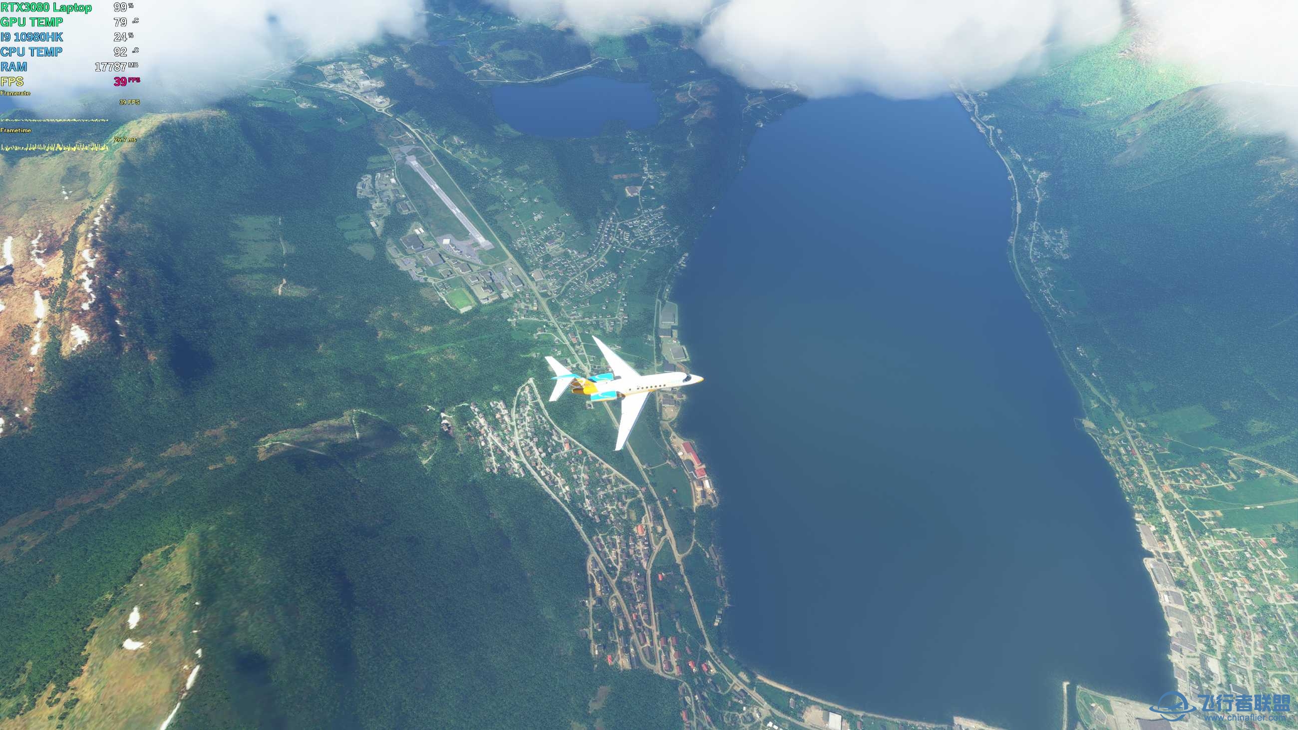 在模拟飞行2020中重游挪威-7201 