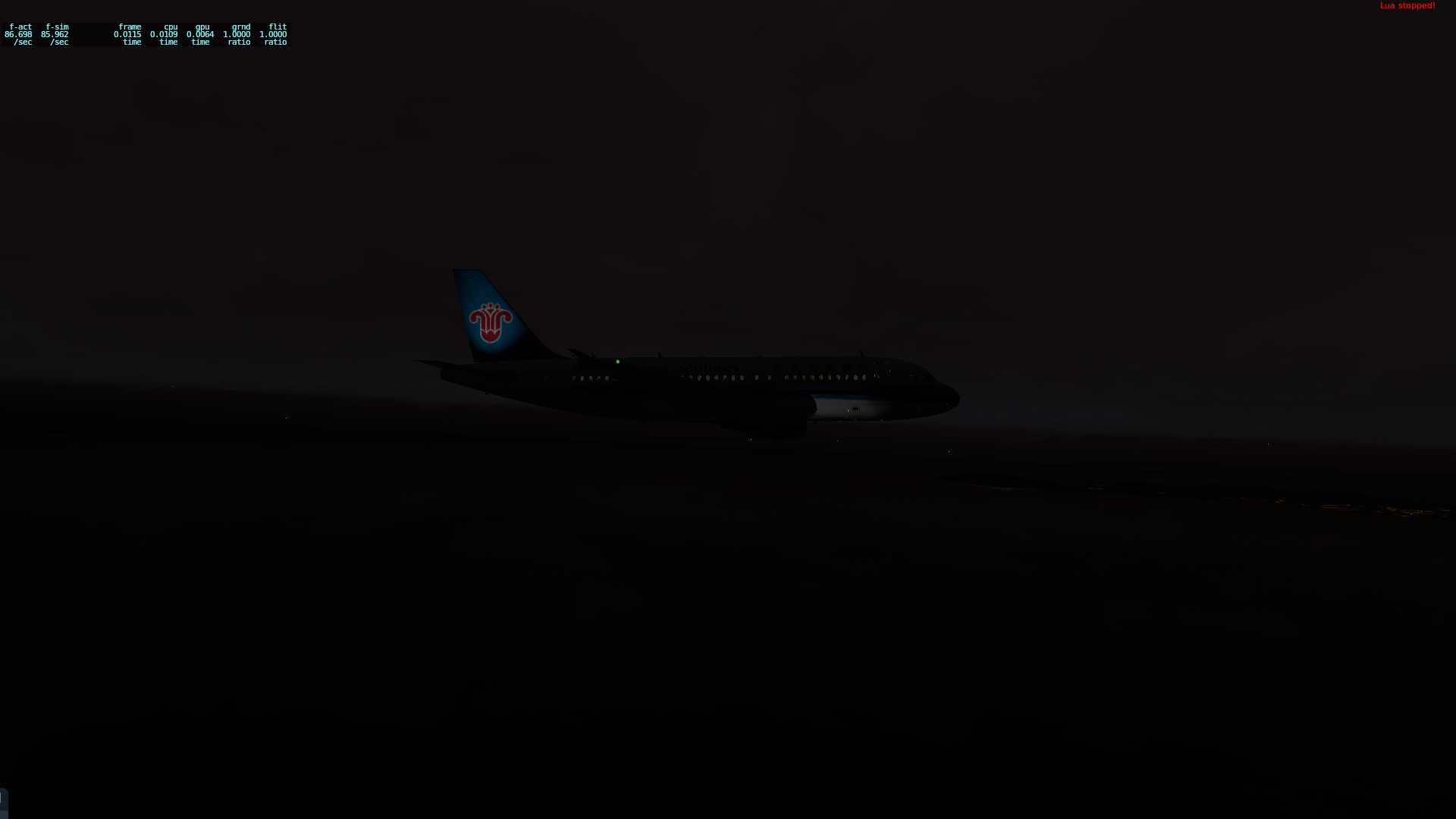 A319夕阳美图，不看后悔系列-9640 