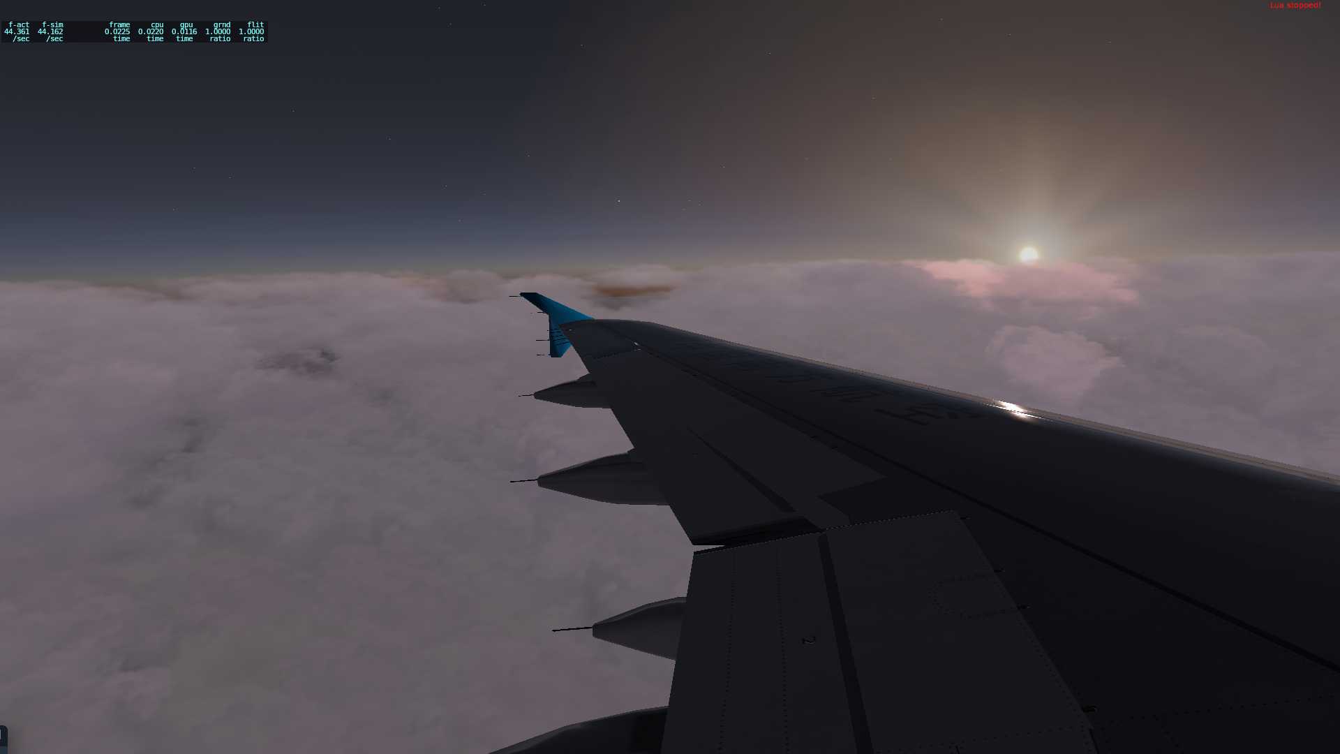 A319夕阳美图，不看后悔系列-3707 