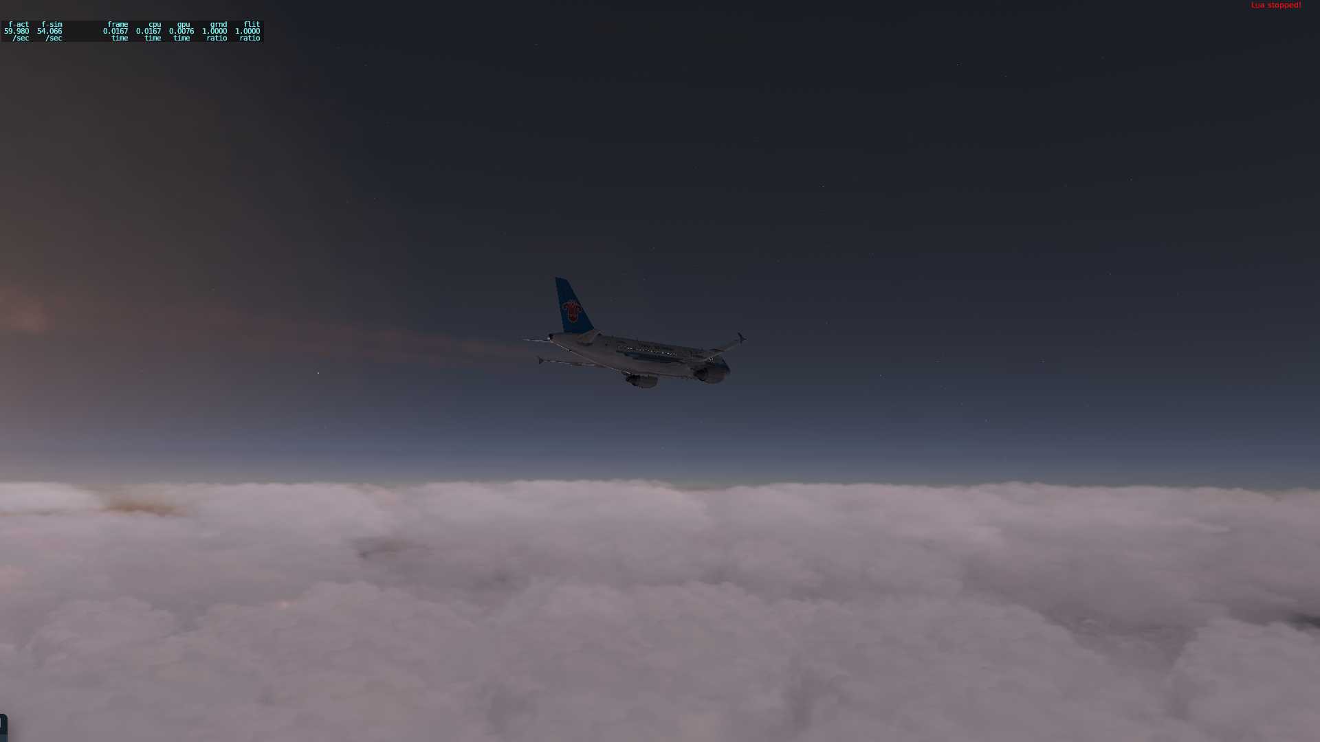 A319夕阳美图，不看后悔系列-5519 