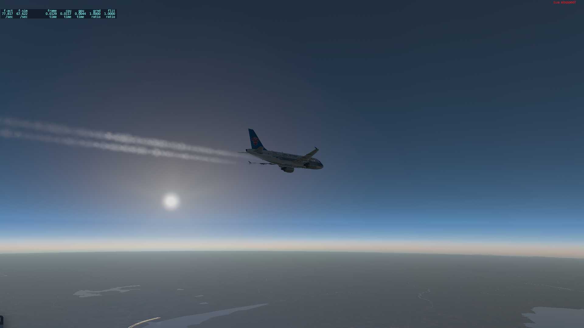 A319夕阳美图，不看后悔系列-1000 