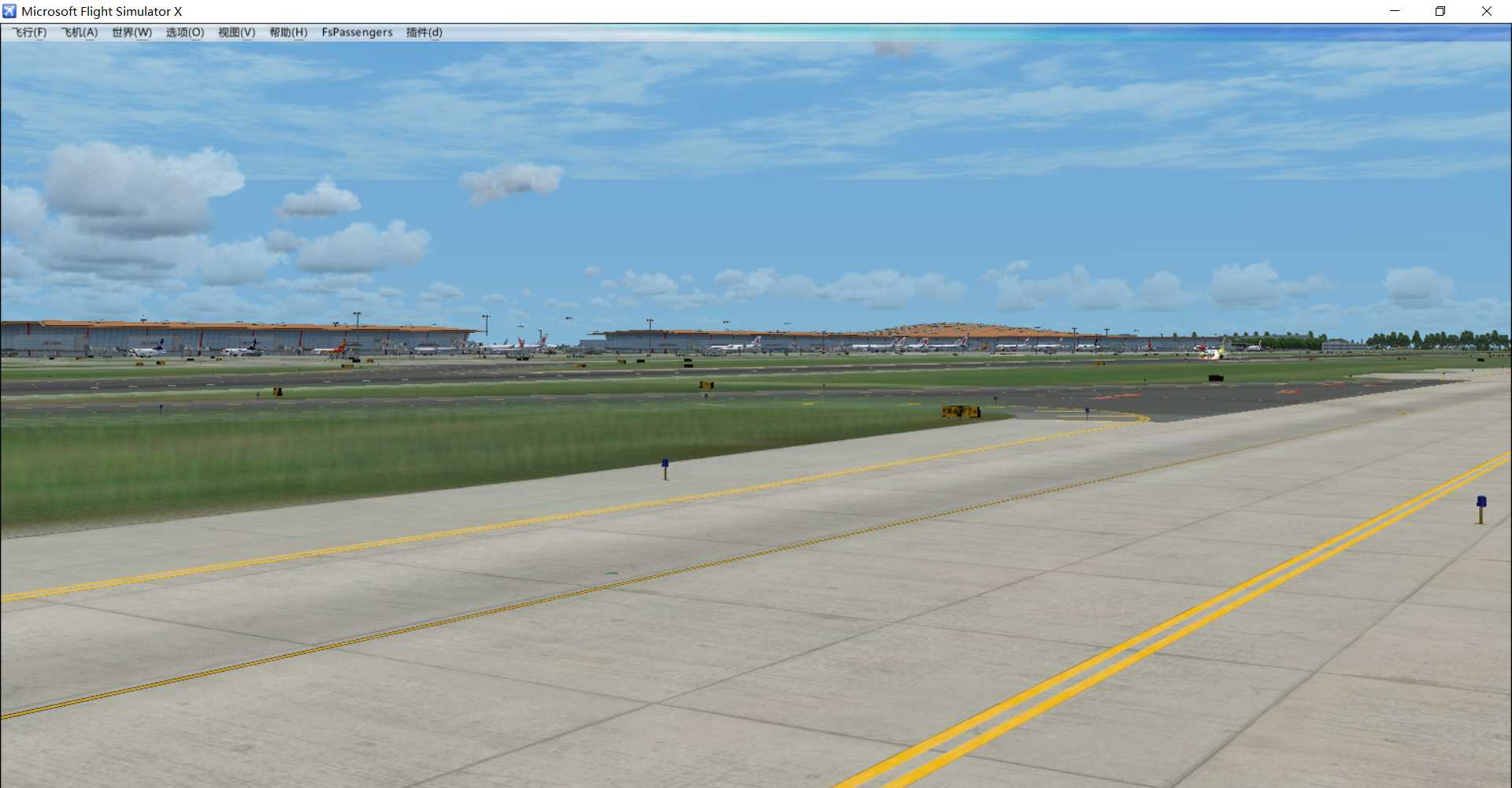 正版北京首都国际机场终于安装成功了，地景无任何问题-7021 