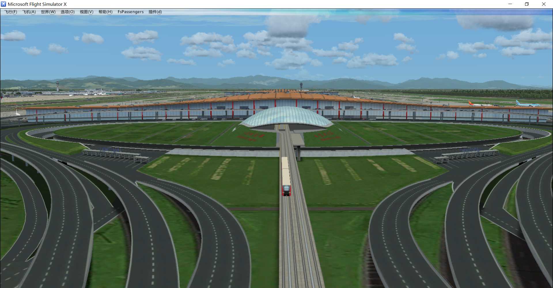 正版北京首都国际机场终于安装成功了，地景无任何问题-1942 