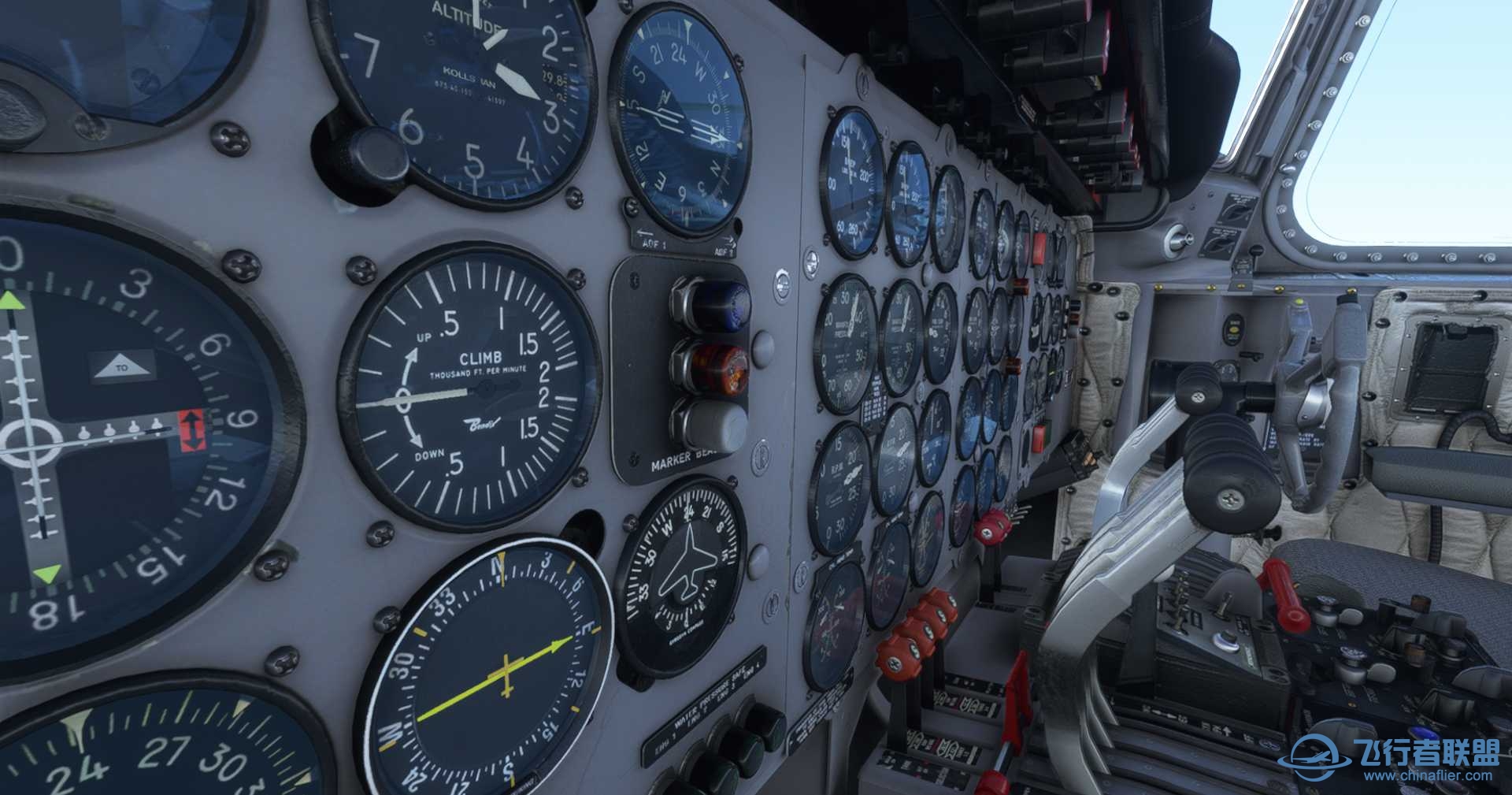 PMDG DC-6钟表店-5936 