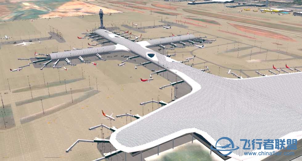 [X-Plane11] 原创 ZGSZ 深圳宝安国际机场地景-8810 