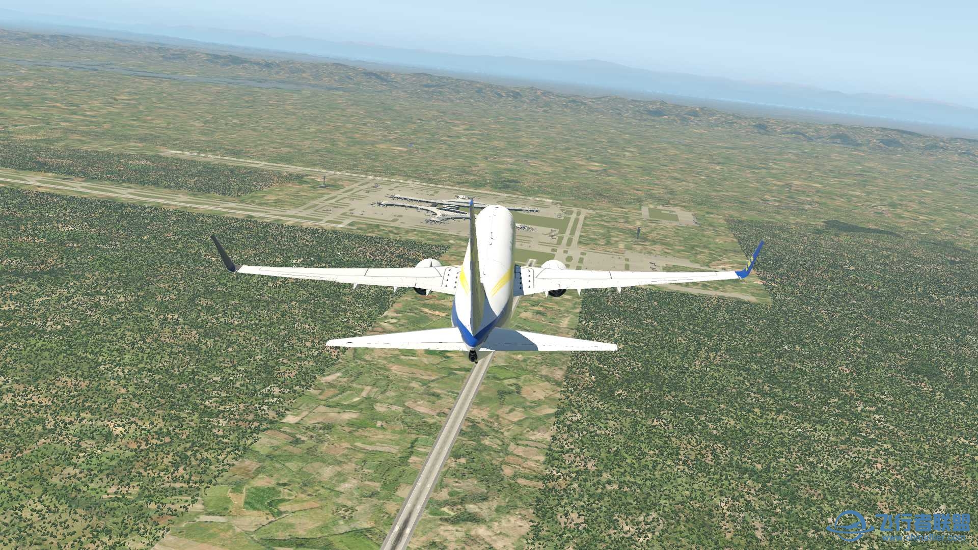 天府机场飞一圈-2720 