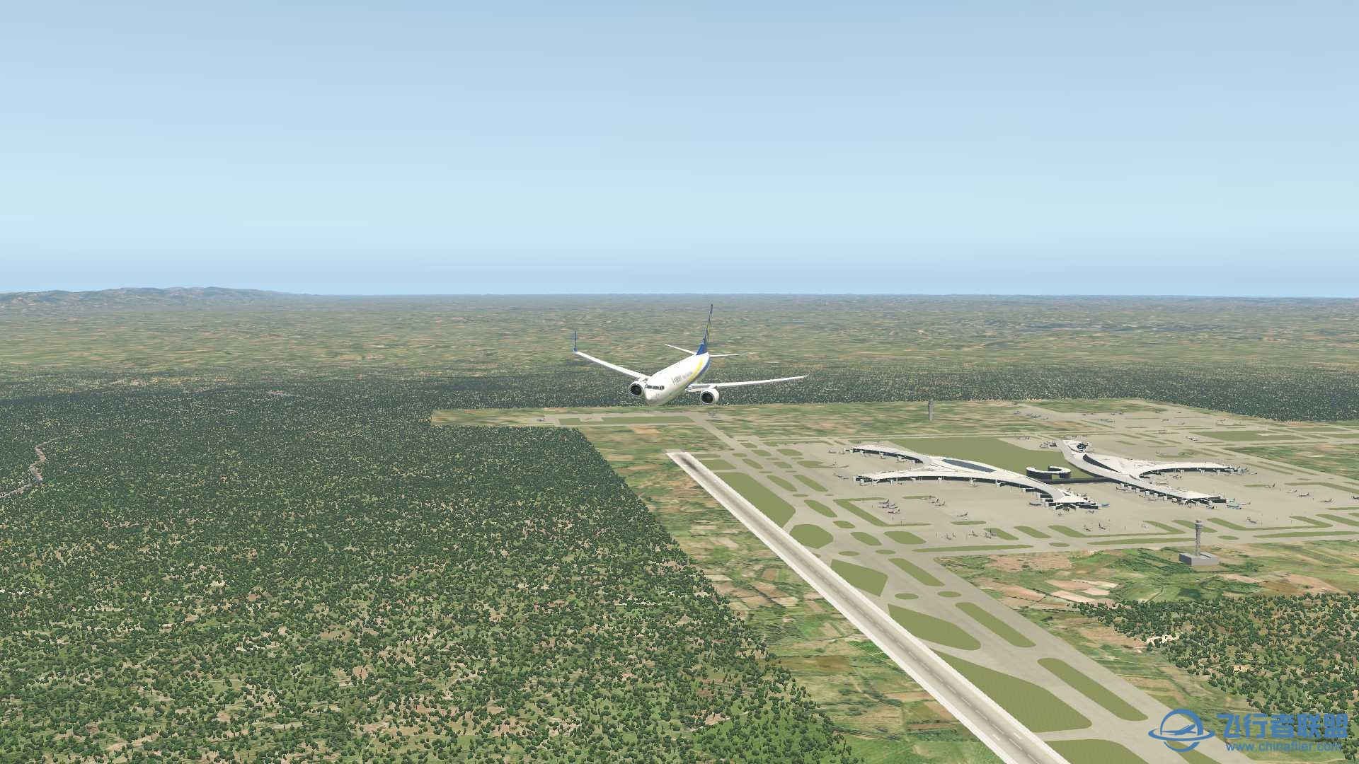 天府机场飞一圈-7059 