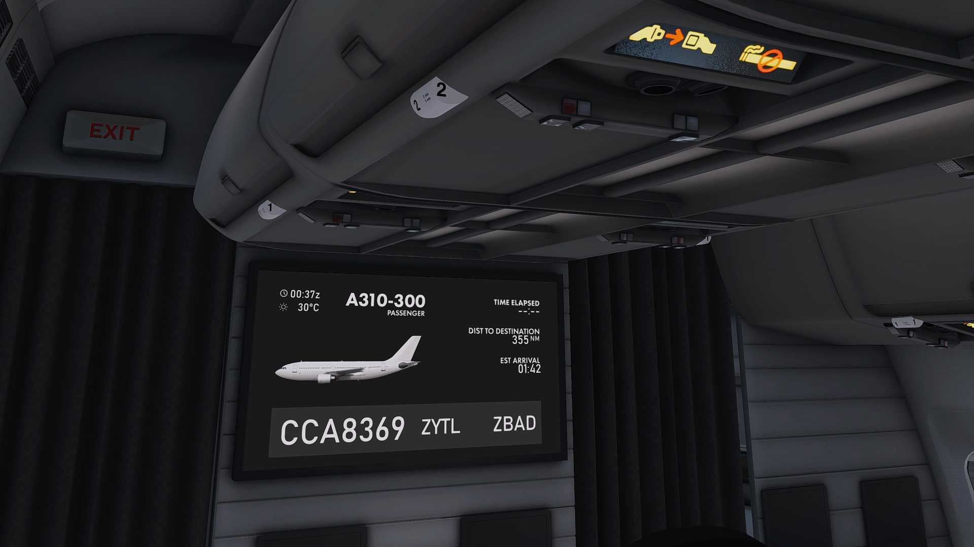 IniBuilds A310首飞-1854 