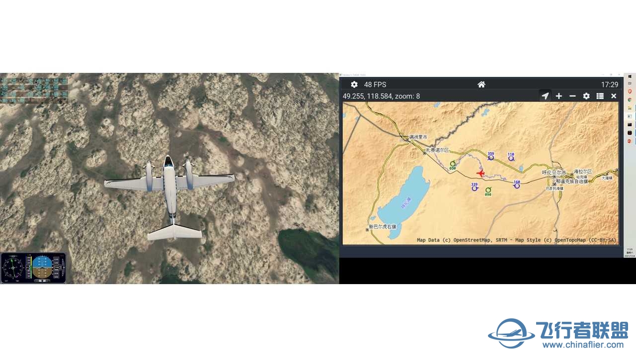 CNAIP机场 环中国飞行——更新至第五十七站——ZBLA 2 ZBMZ-9859 