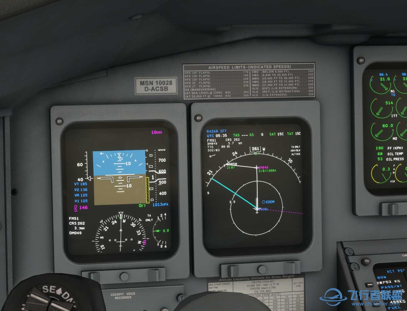 Aerosoft CRJ MFD上复飞航路问题-2651 