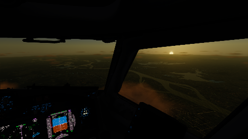 P3Dv5.2 飞友连飞截图-8820 