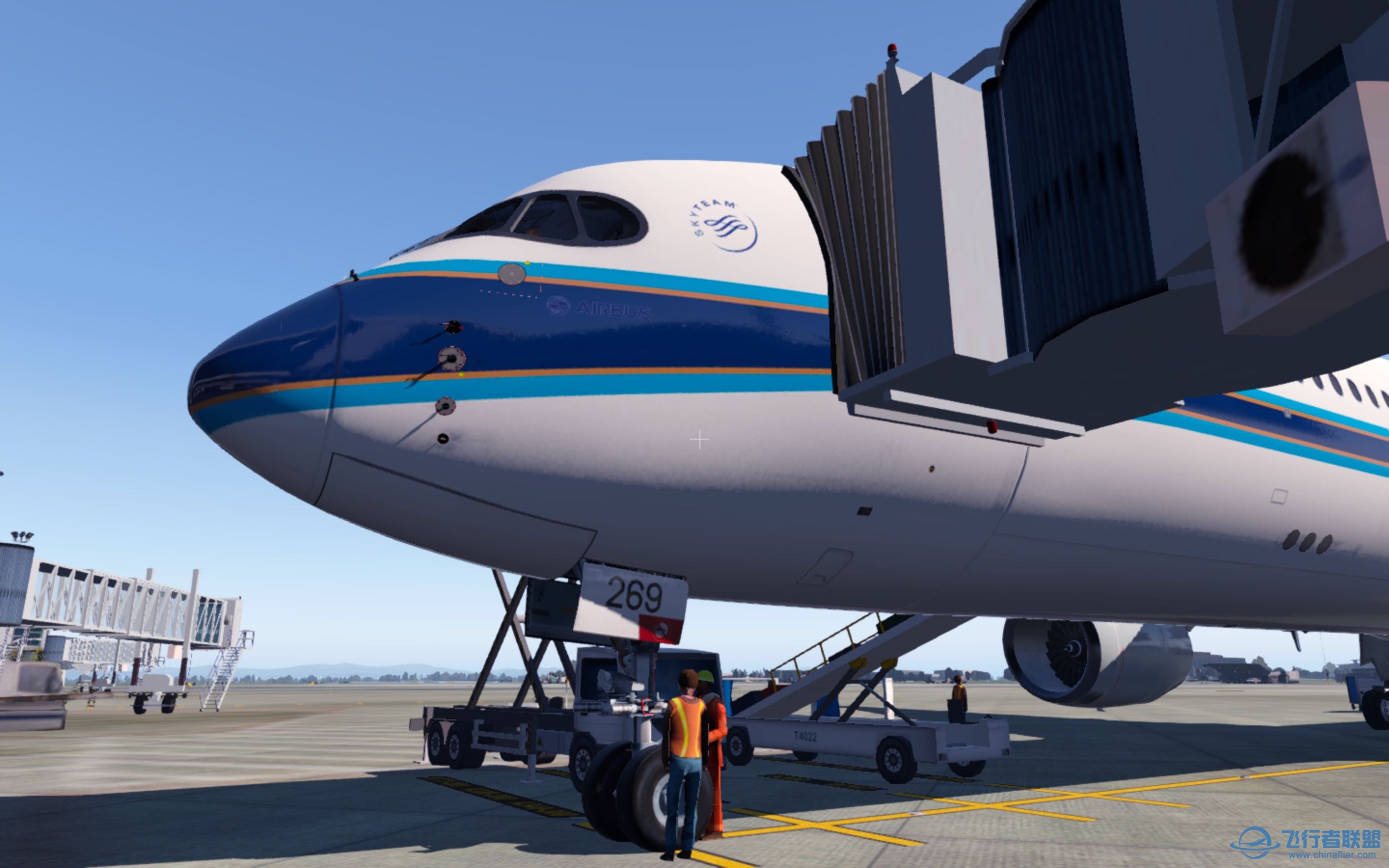 A350-1000三大航涂装展示-9136 