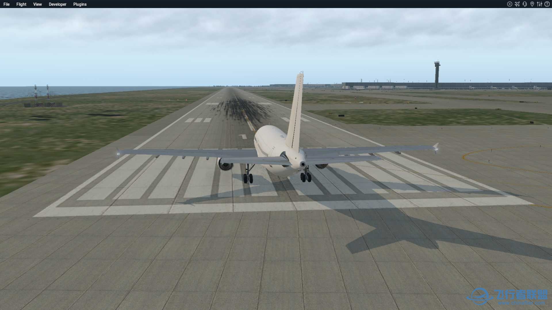 XP11和某乐色模拟器画质对比-8055 