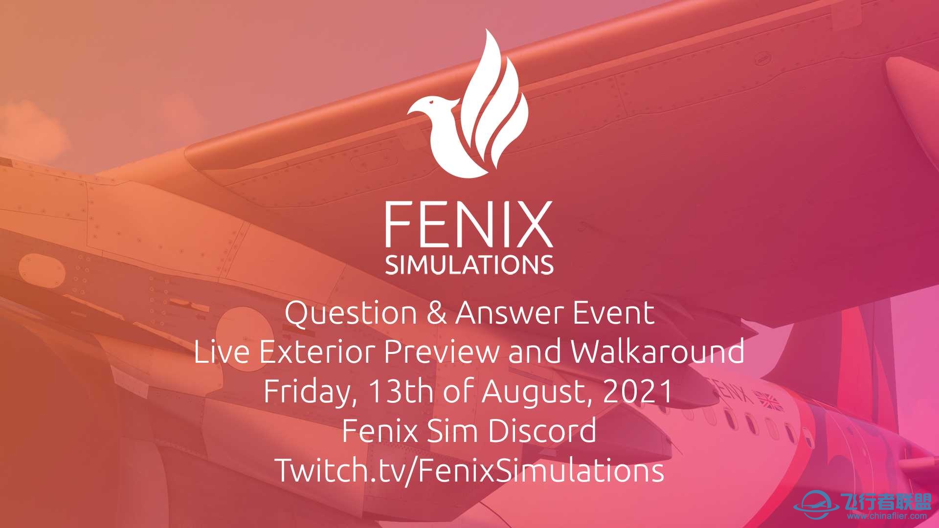 Fenix Sim 今天在Discord上的消息 8/13-6574 