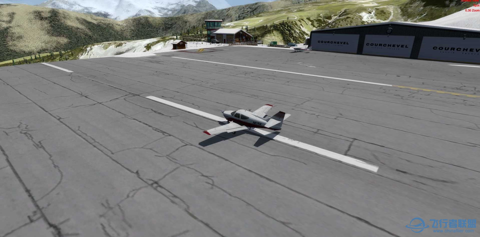 Prepar3D V4 首飞高雪维尔-1414 