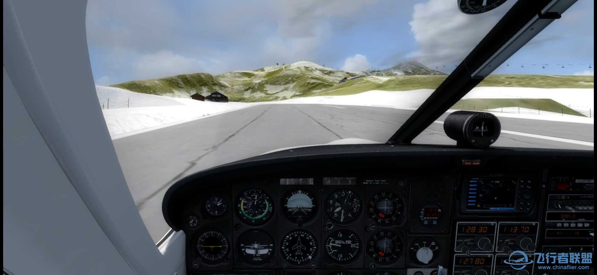 Prepar3D V4 首飞高雪维尔-5507 