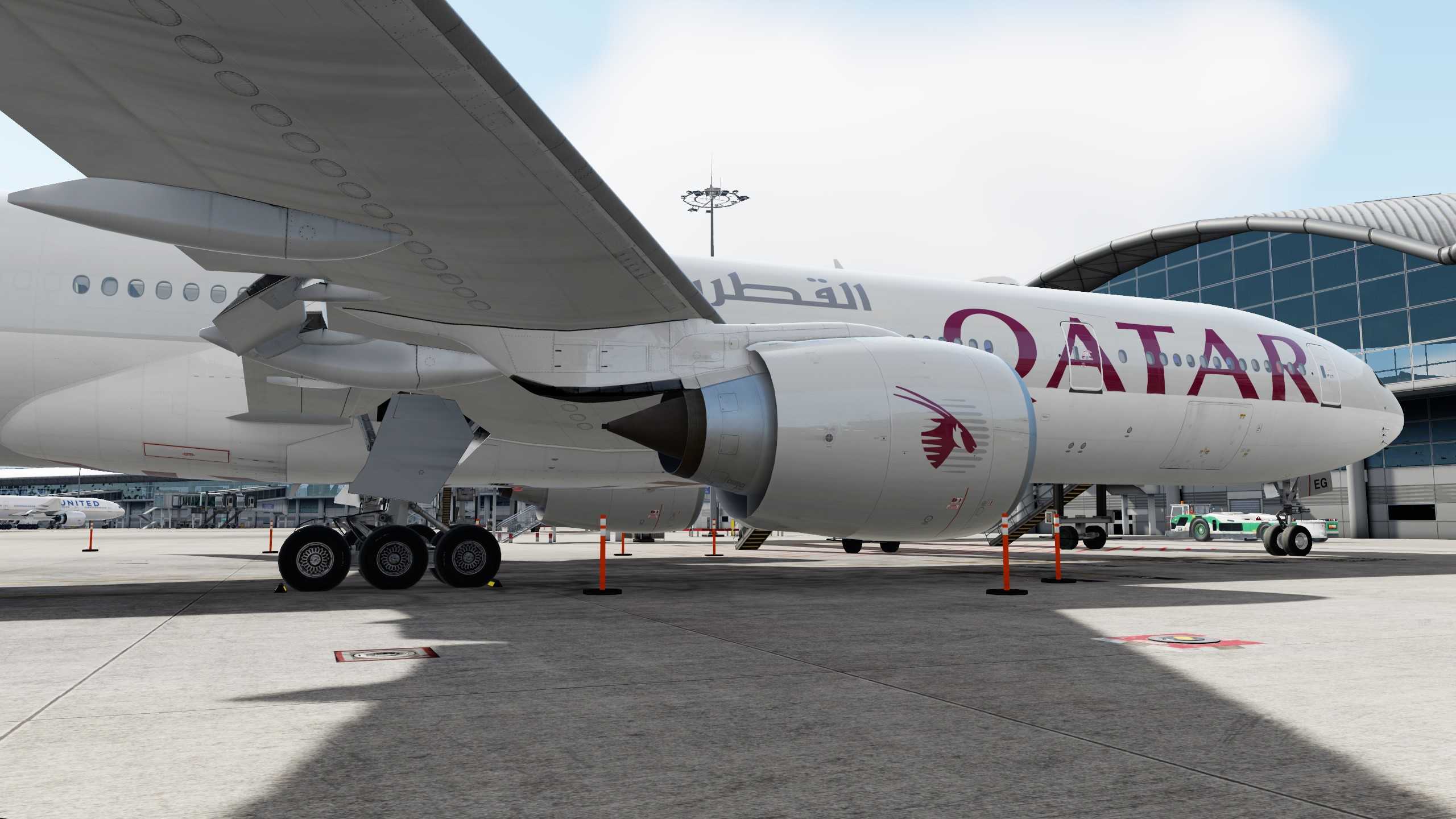 Qatar Airways 赤鱲角-多哈-535 