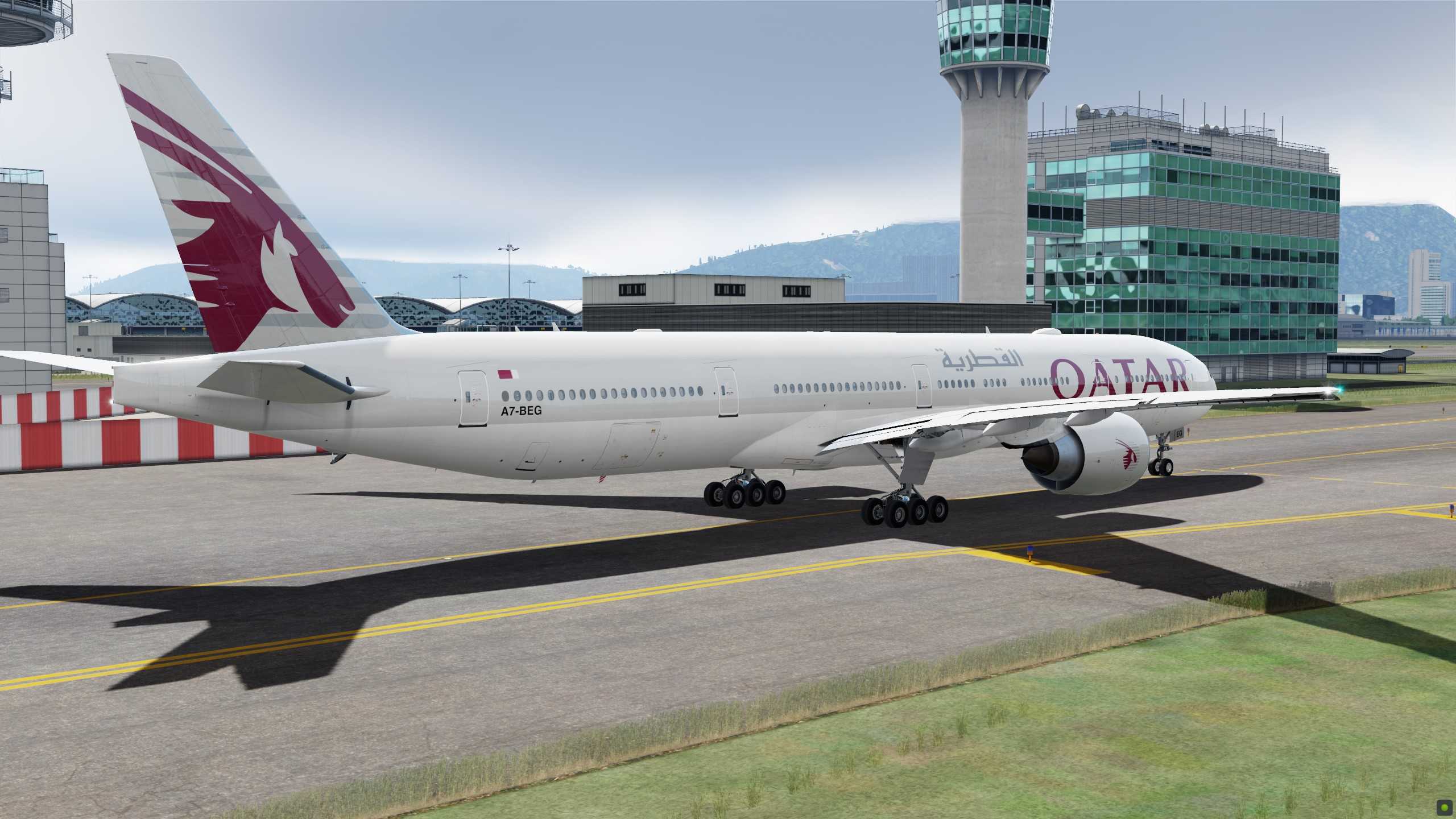 Qatar Airways 赤鱲角-多哈-847 
