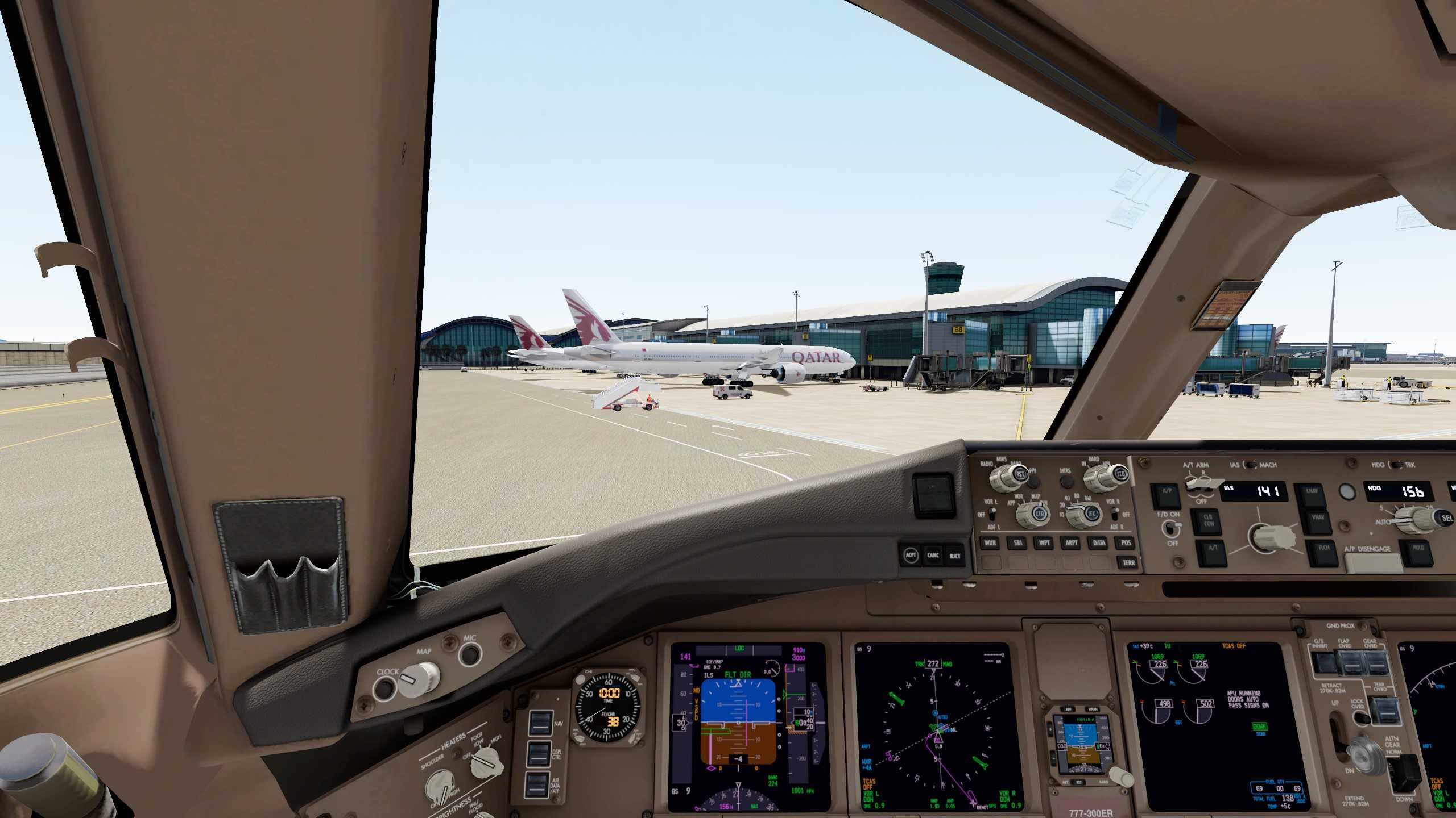 Qatar Airways 赤鱲角-多哈-4284 