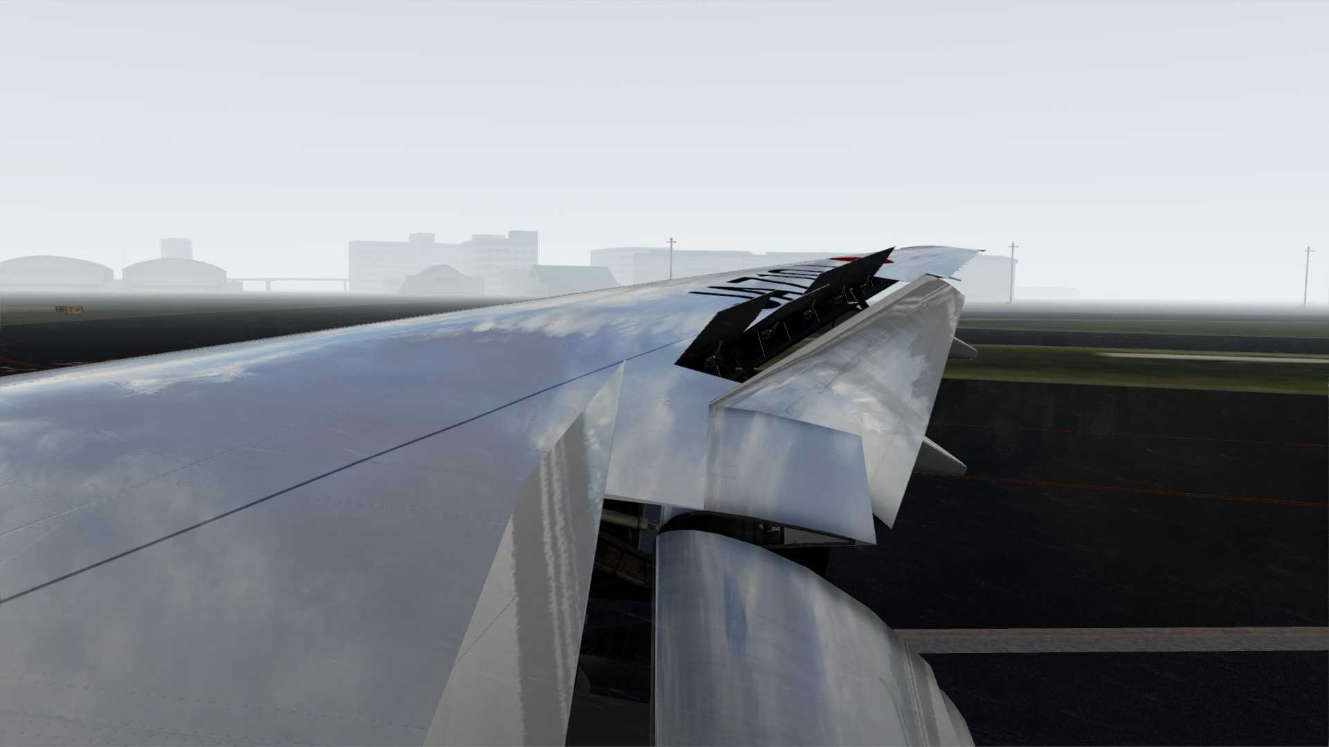 低能见度天气抵达东京羽田-4885 