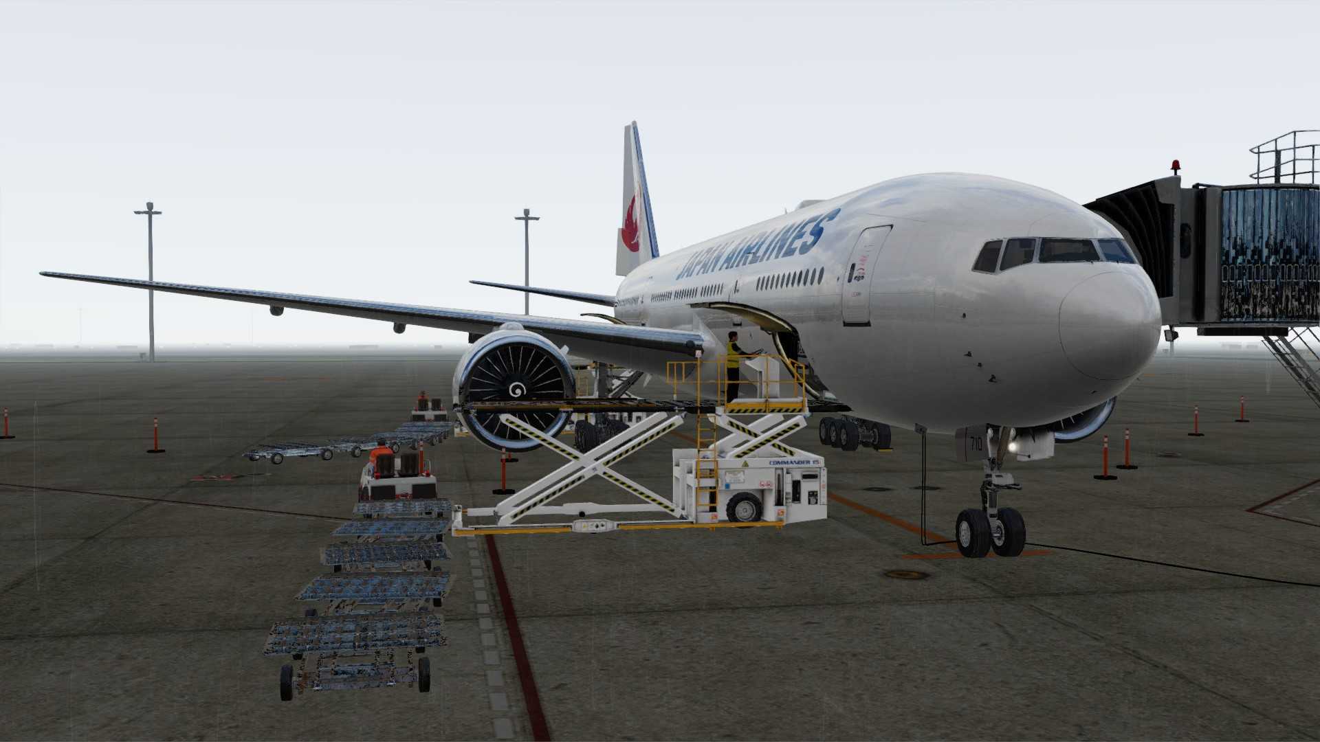 低能见度天气抵达东京羽田-3783 