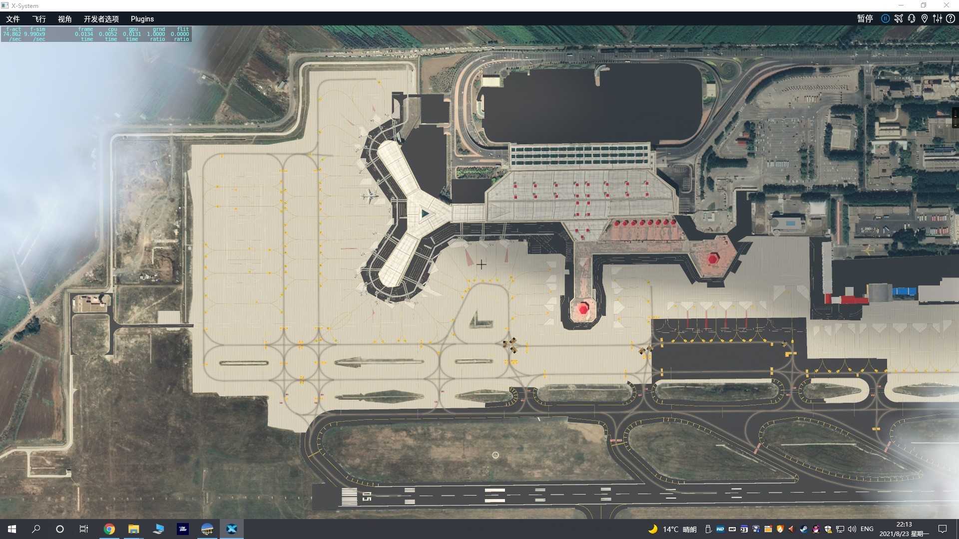 XP11哈尔滨机场地景V2.0制作Log-5 &amp; 为新地景开发组征名-2887 