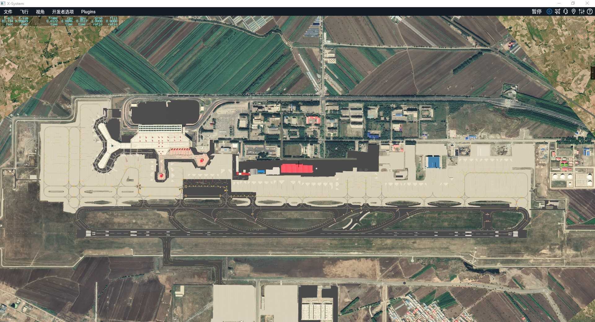 XP11哈尔滨机场地景V2.0制作Log-5 &amp; 为新地景开发组征名-3519 