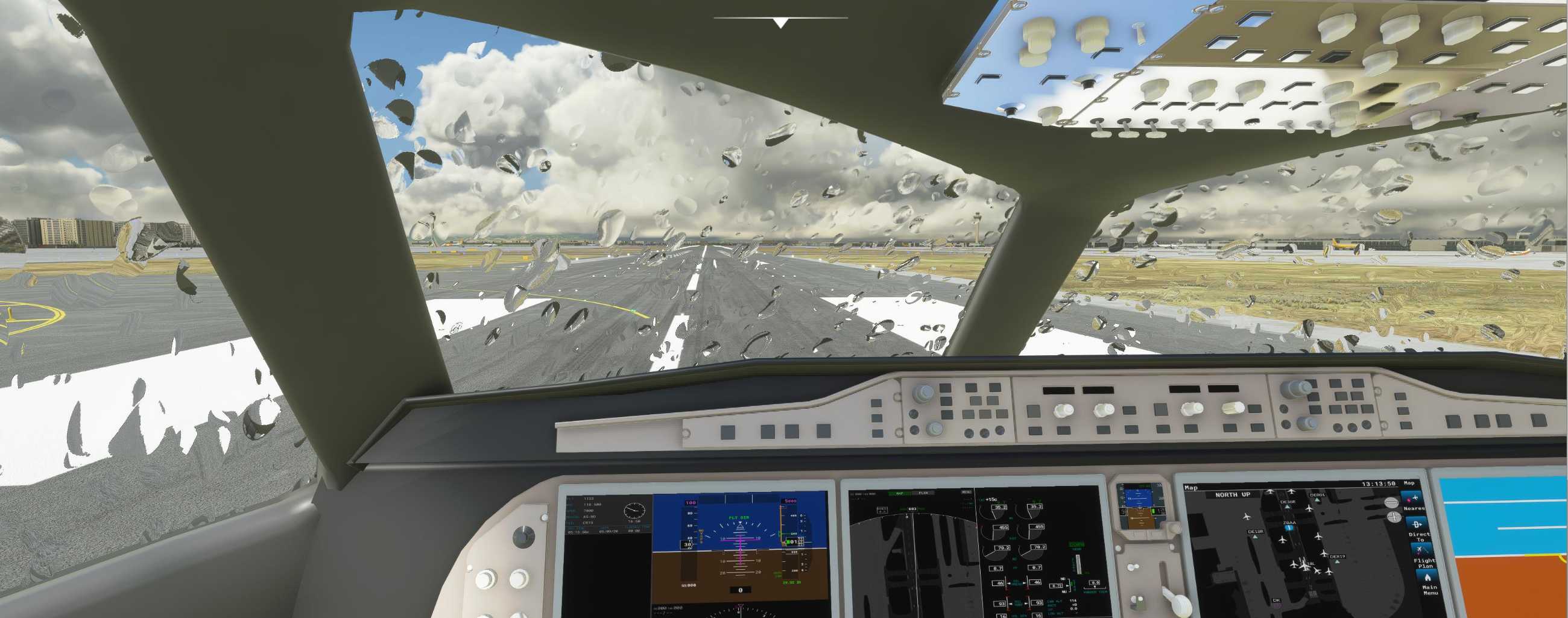 FYCYC-C919 国产大飞机机模 微软模拟飞行演示-4257 