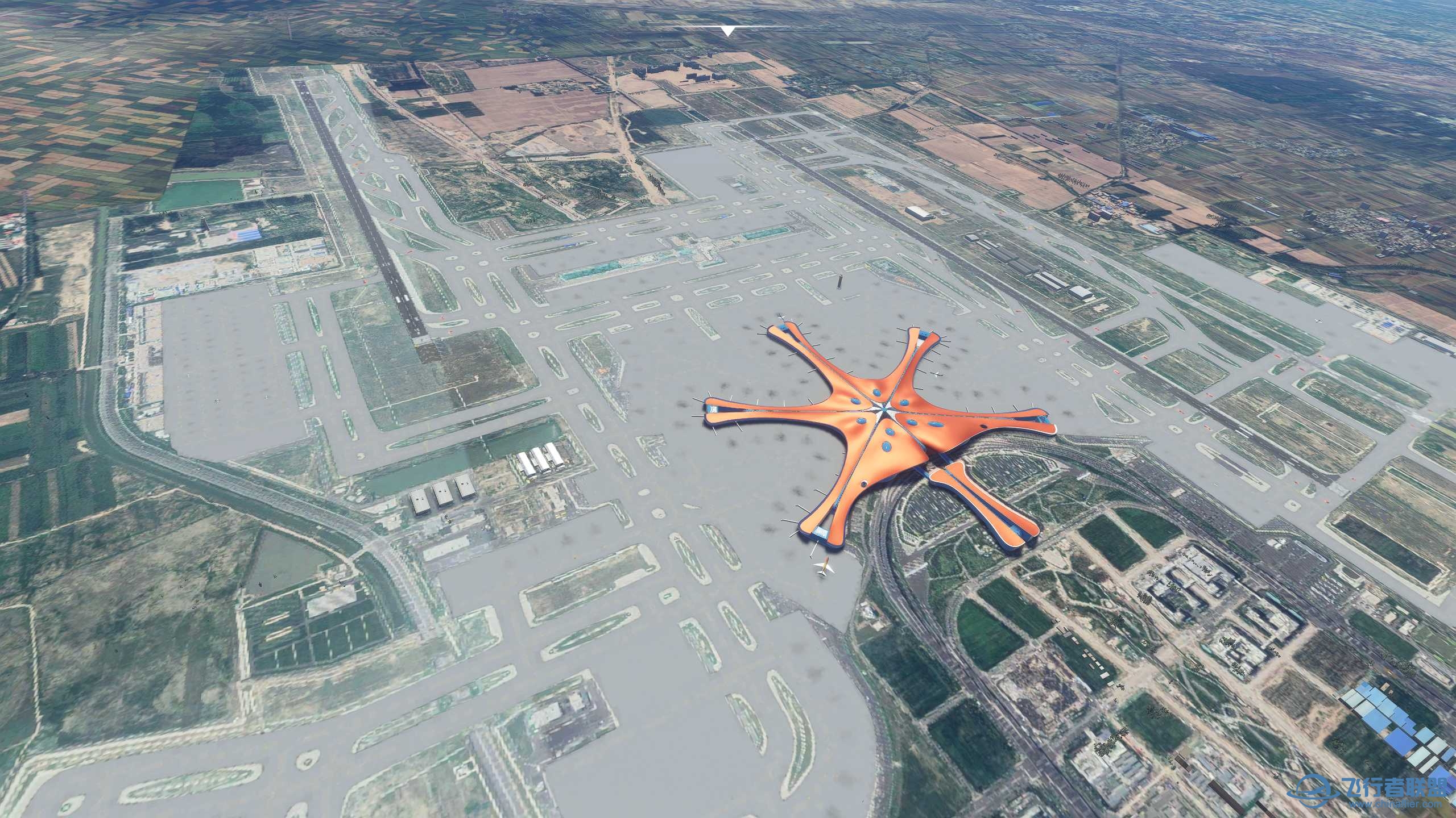 自己做的ZBAD北京大兴机场地景（9月12日更新版本）-1528 