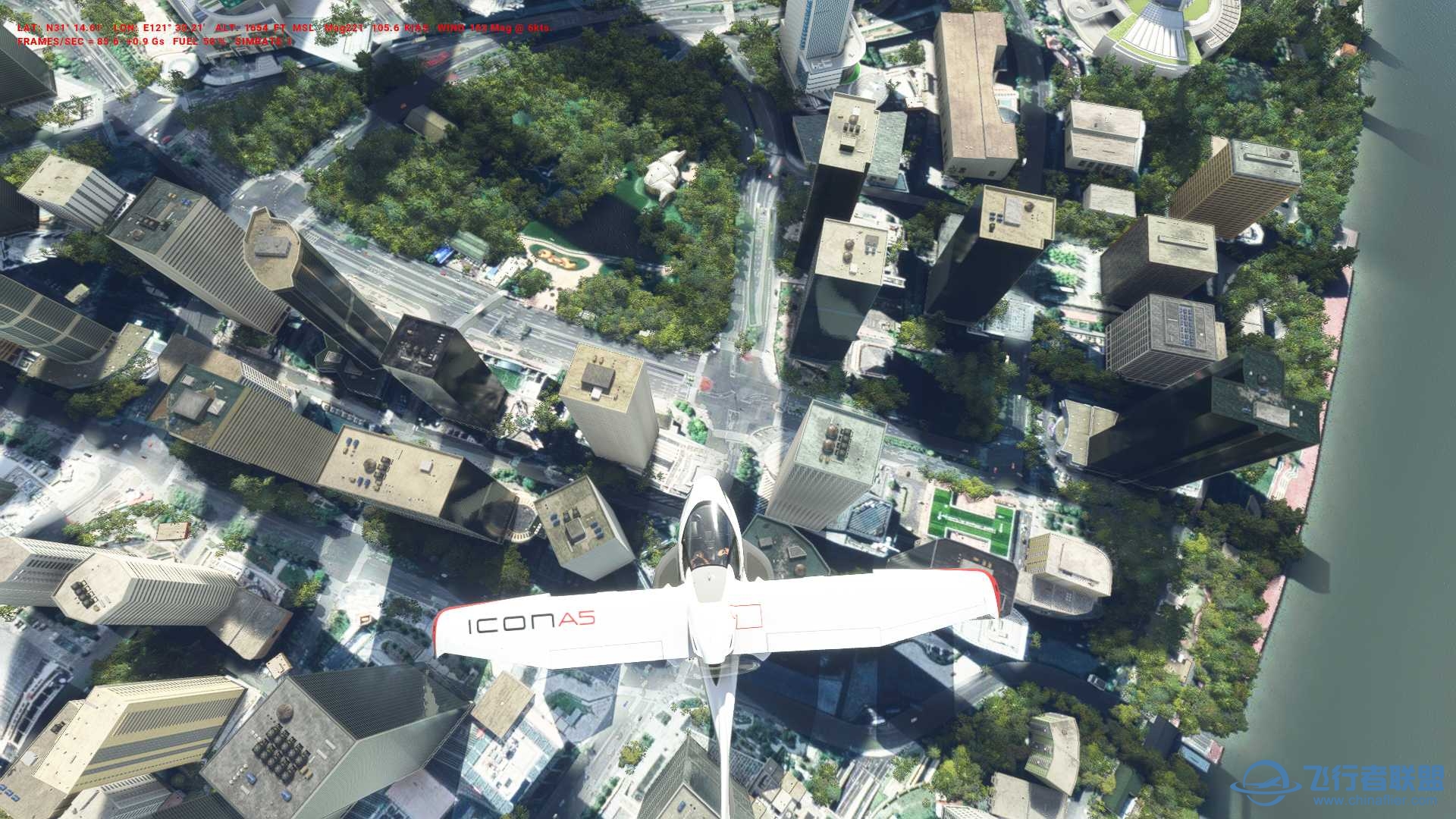 谷歌地圖下的北京.上海.香港(沒安裝任何地景插件)-7711 