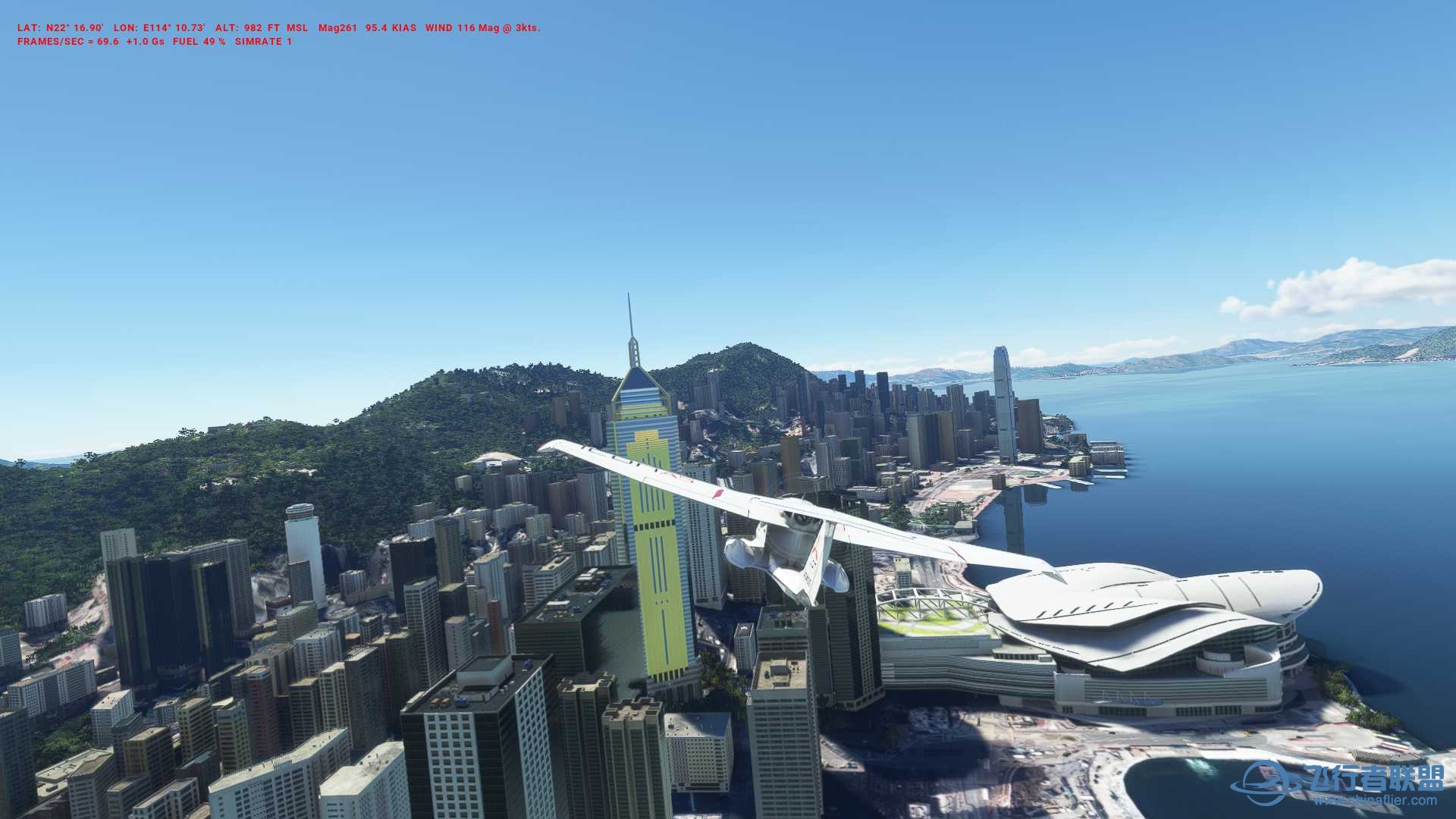 谷歌地圖下的北京.上海.香港(沒安裝任何地景插件)-8950 