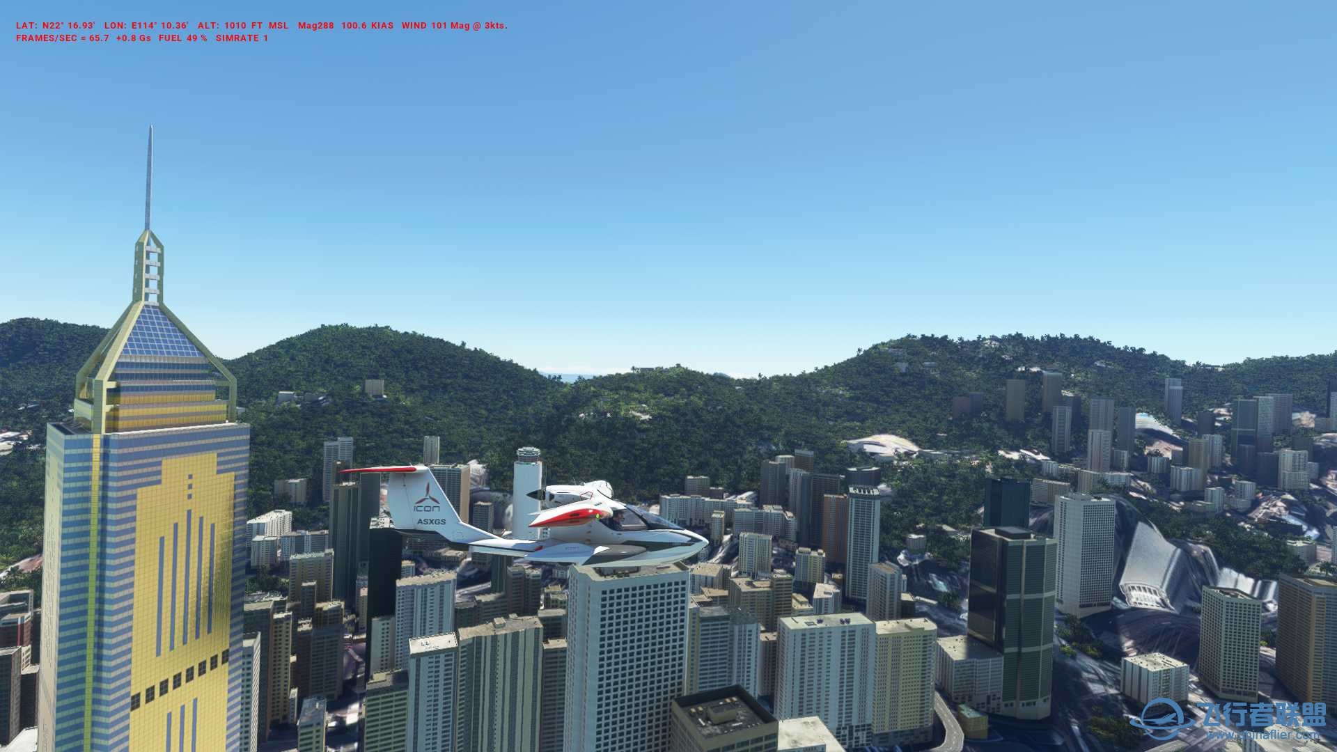 谷歌地圖下的北京.上海.香港(沒安裝任何地景插件)-7367 