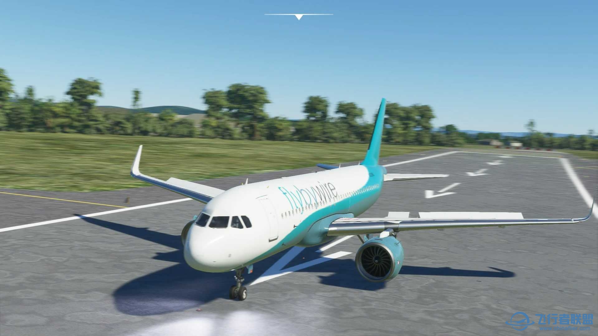 FBW320NX飞行美图，机外视角-2275 