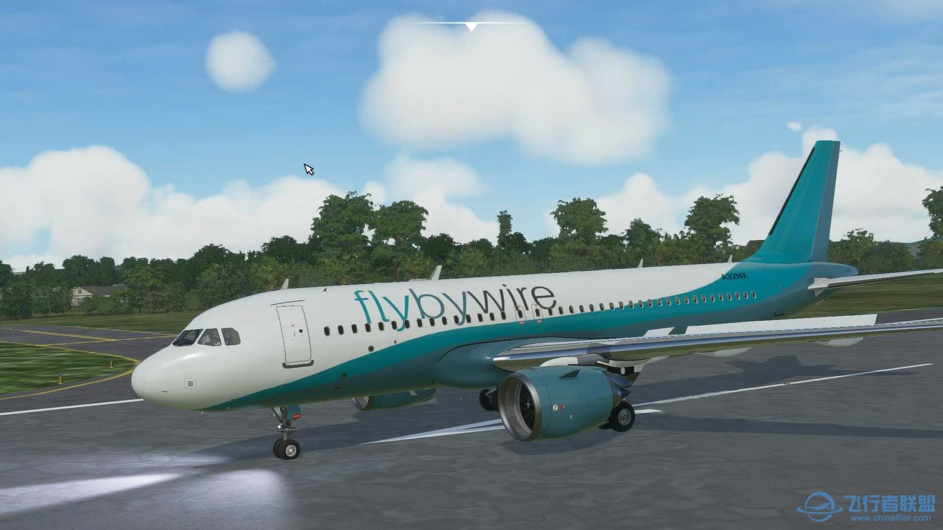 FBW320NX飞行美图，机外视角-6063 
