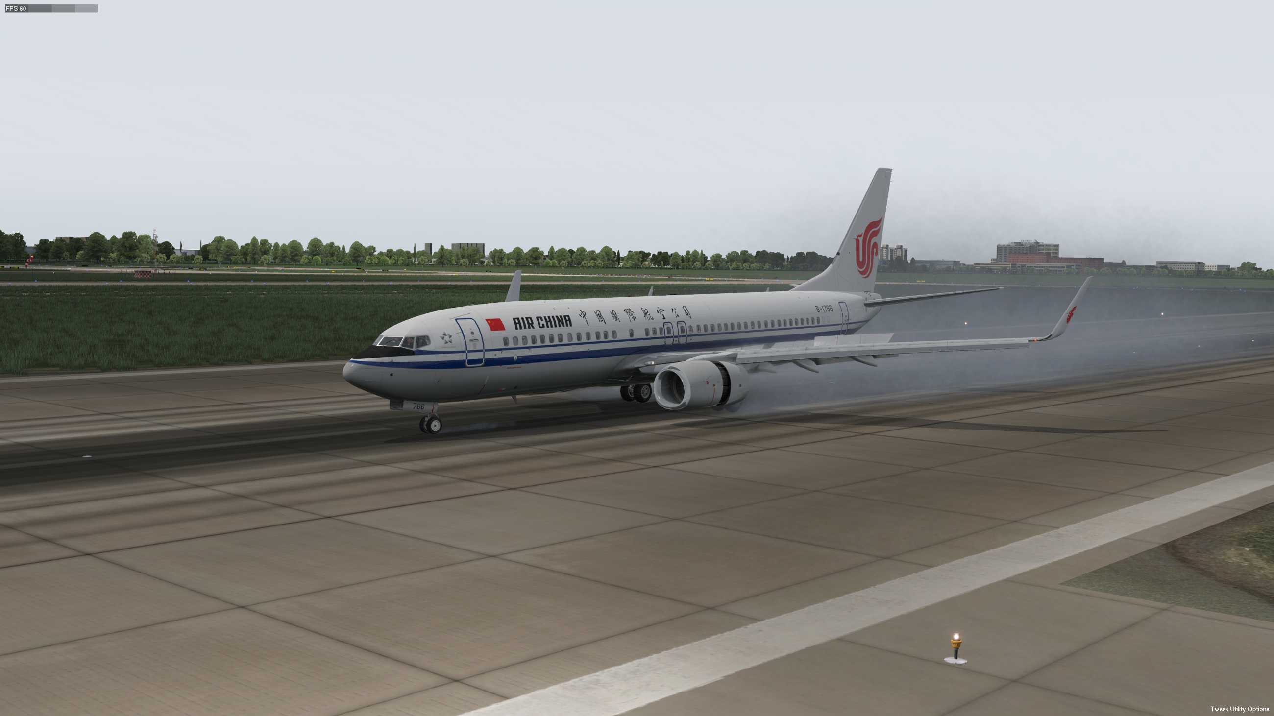 X-PLANE11 ZIBO738 ZSPD着陆-6252 