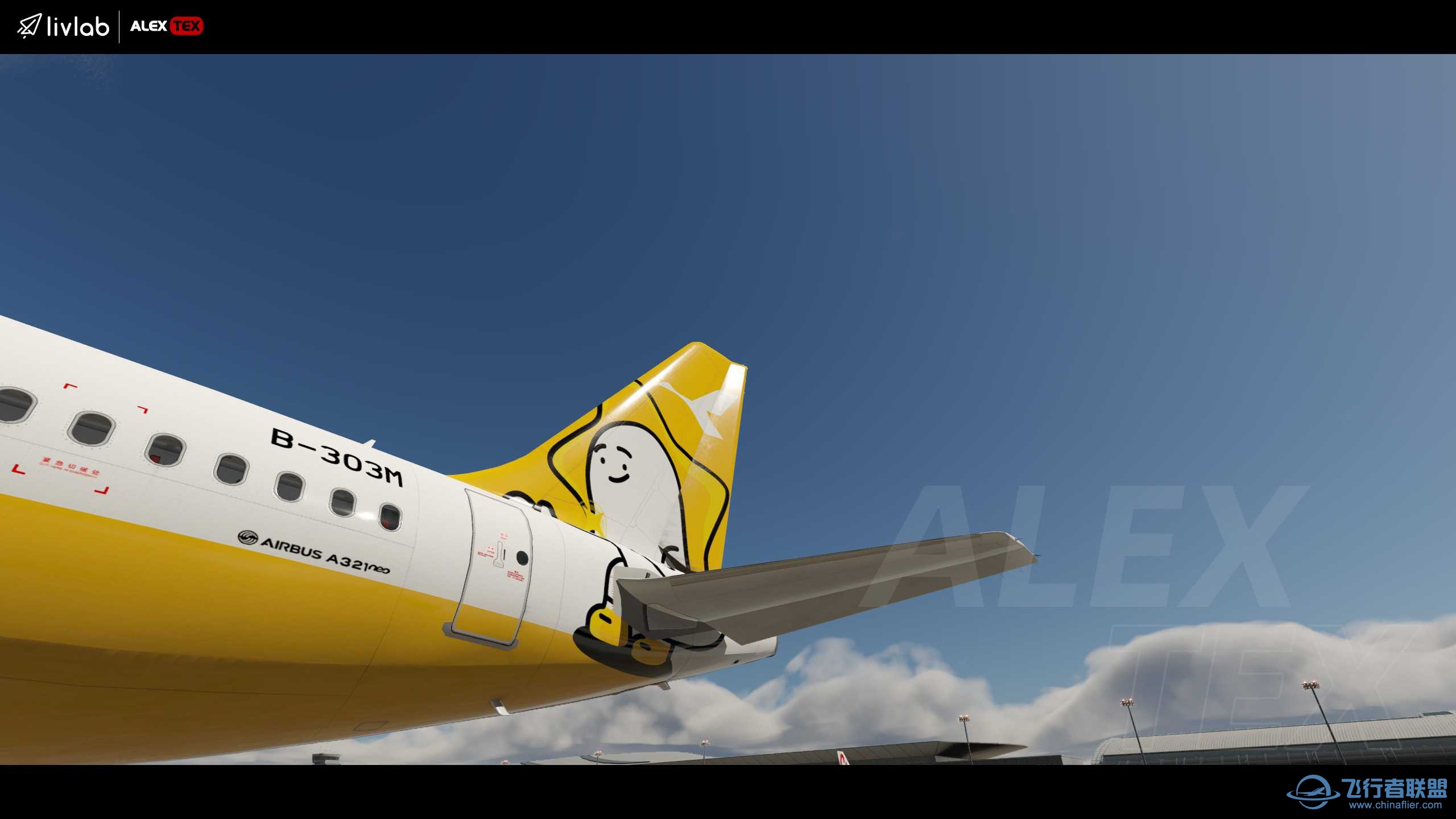 [美图分享] 湖南航空首架彩绘涂装——By Alex Tex(面面)-4267 