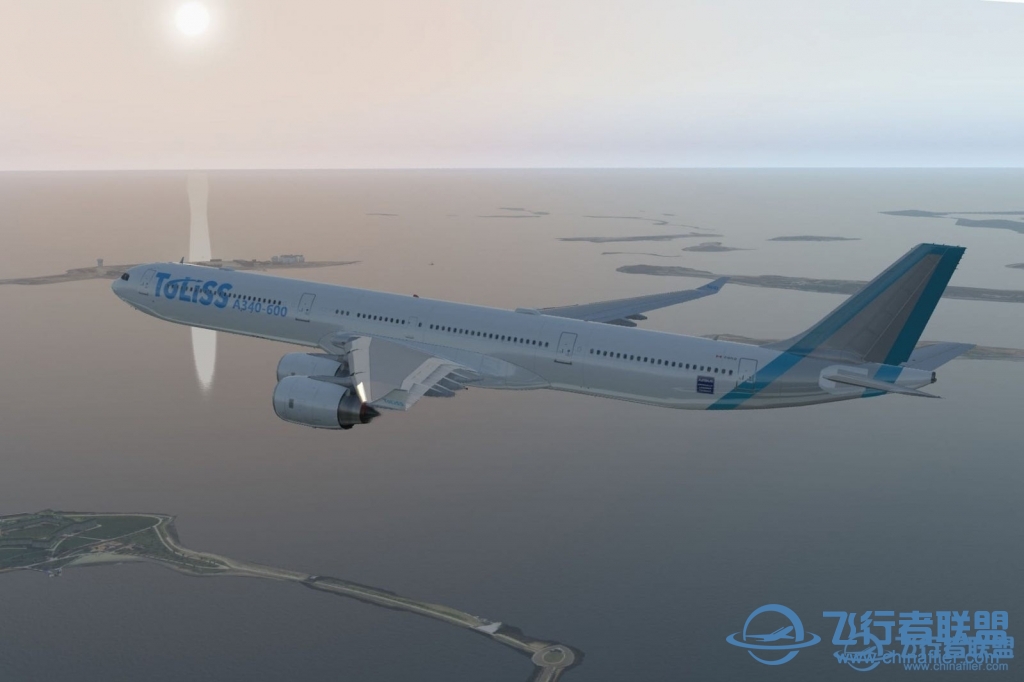 Toliss 发布全新 A340-600 预览图，展示驾驶舱和外观-7886 