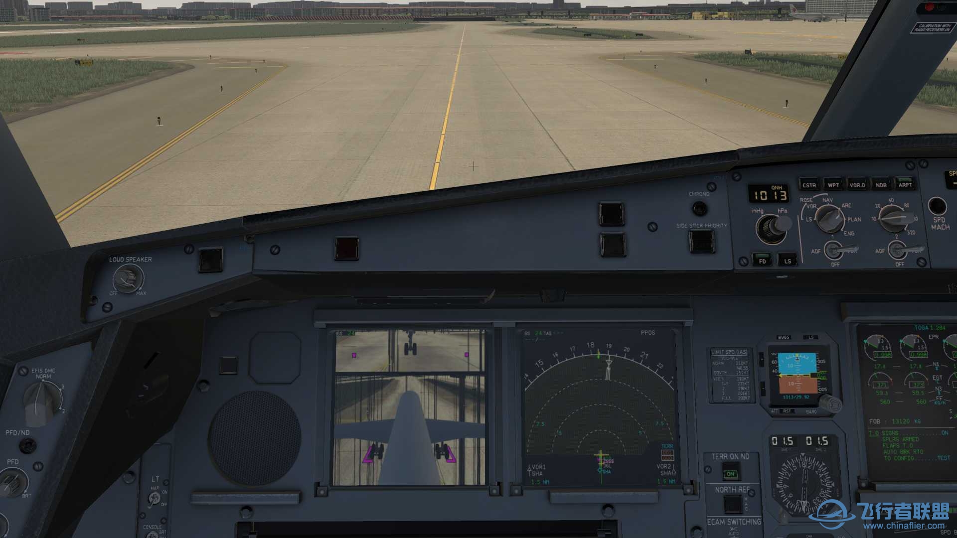 toliss a346滑行摄像机显示问题-6334 
