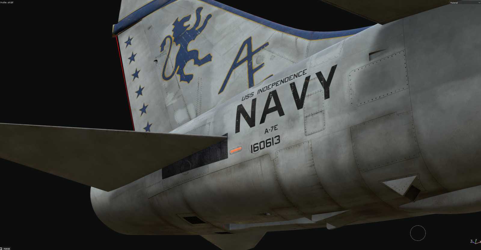 FlyingIron DCS A-7E海盗开发更新进展-5889 