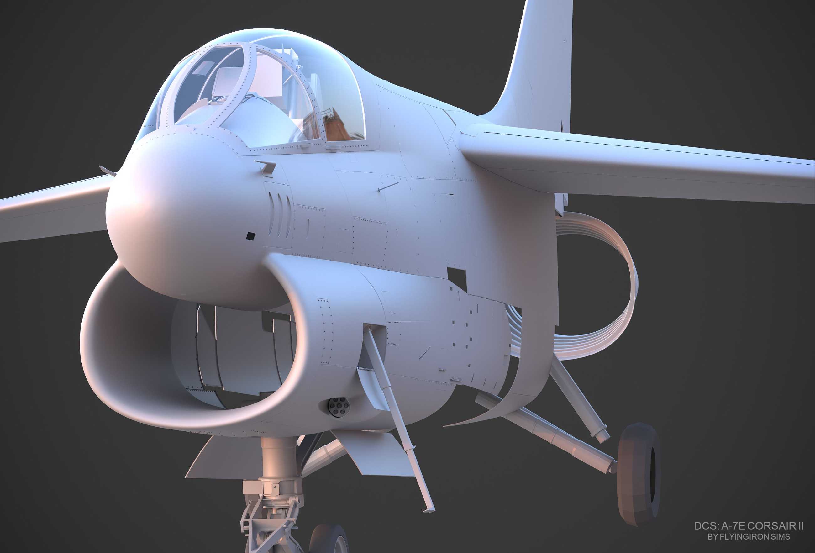 FlyingIron DCS A-7E海盗开发更新进展-9757 