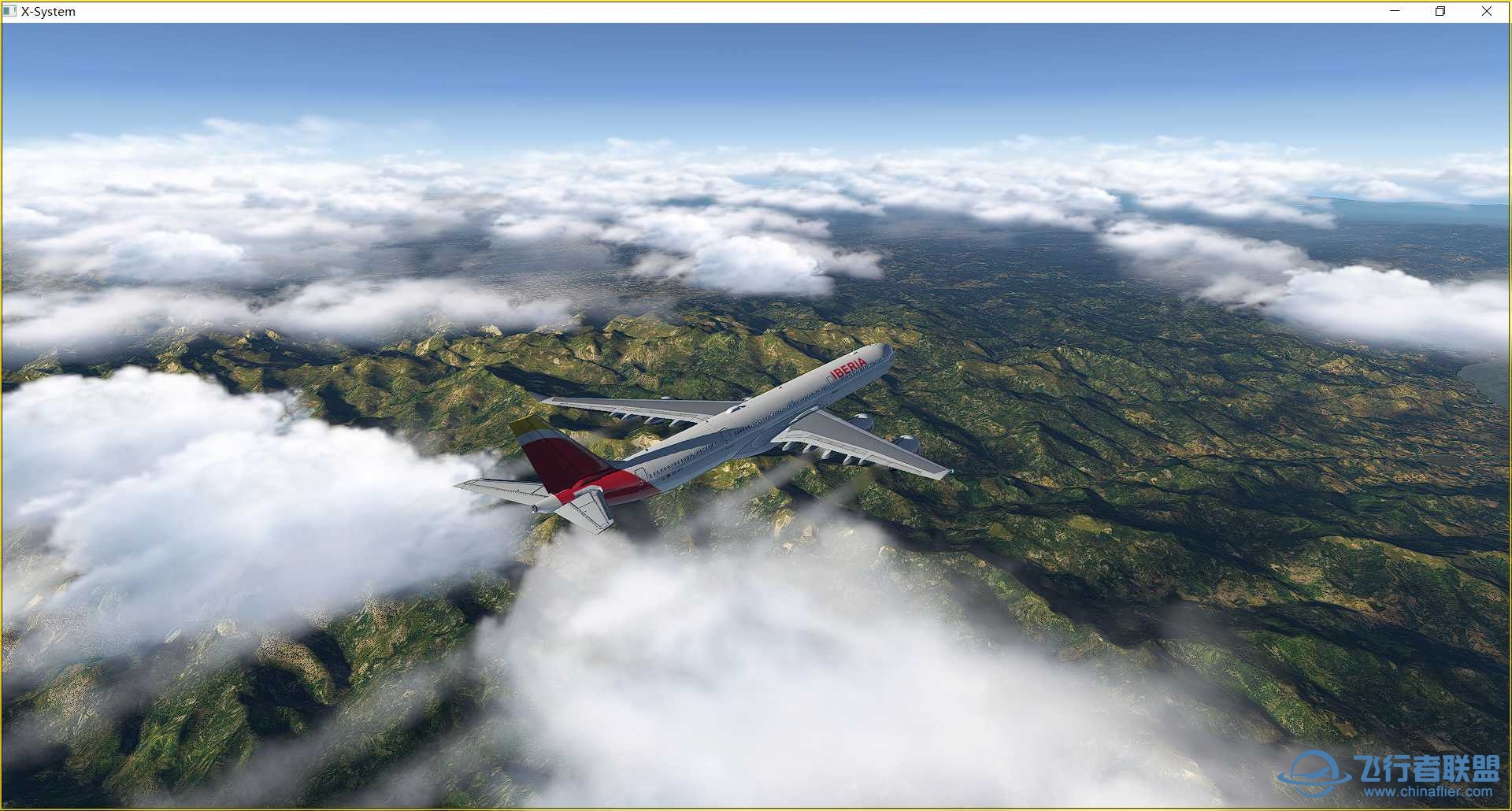 A346  飞行美图 IBERIA-950 