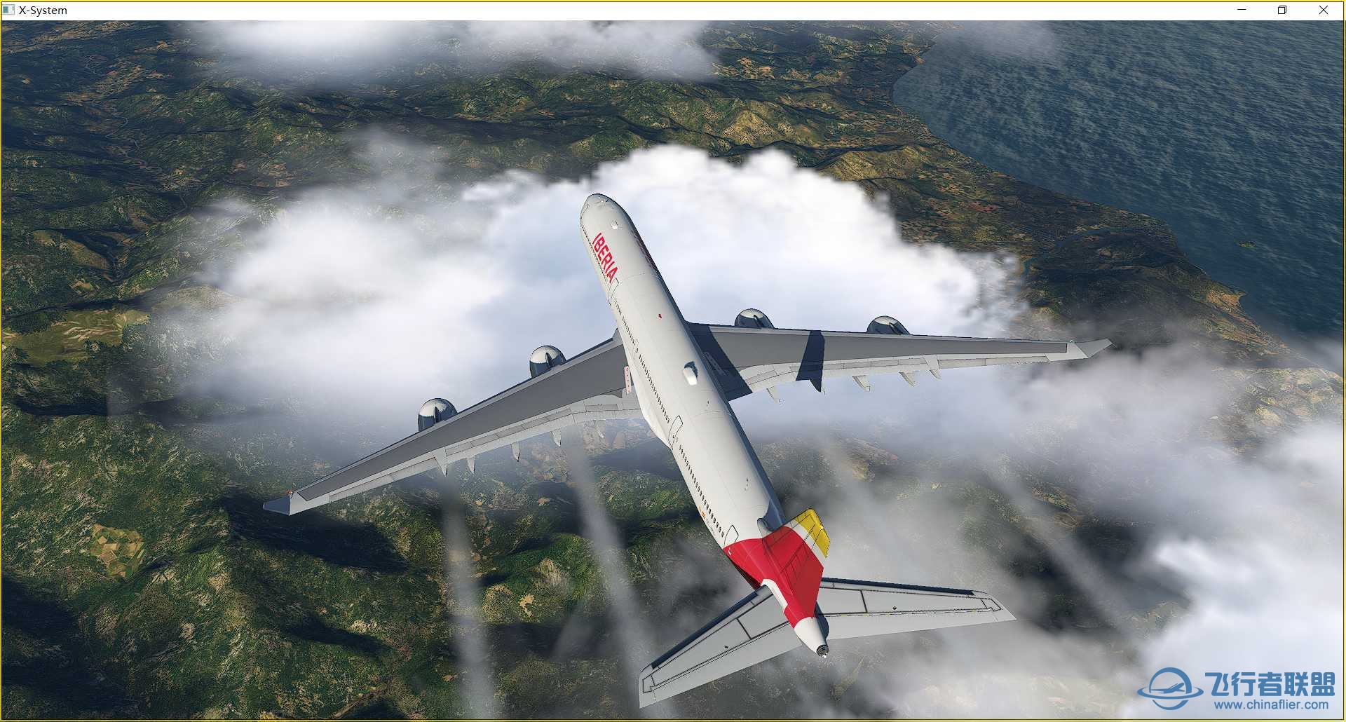 A346  飞行美图 IBERIA-4661 