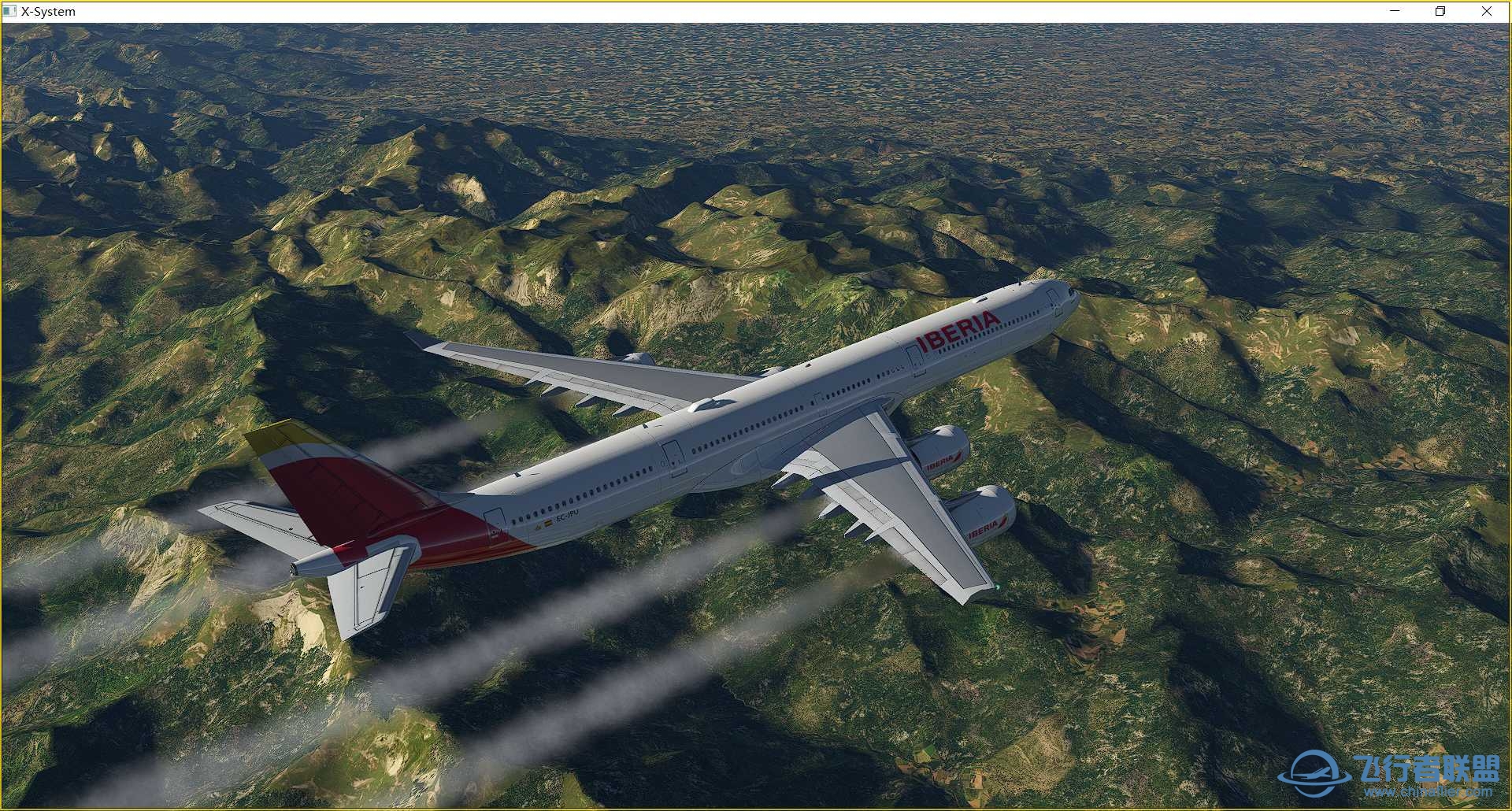 A346  飞行美图 IBERIA-3845 