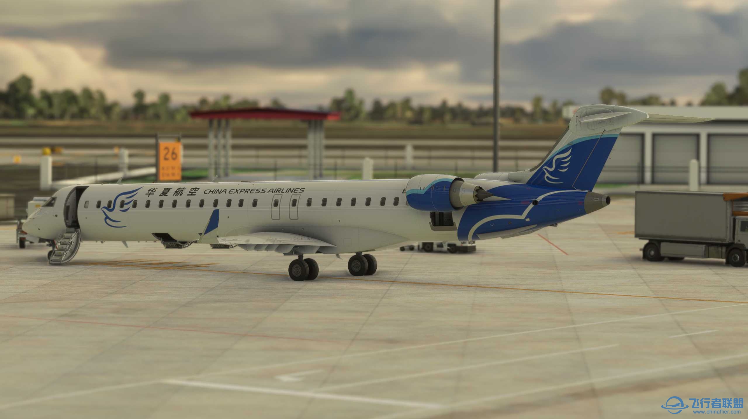 【原创】MFS CRJ900 华夏航空-1381 