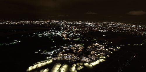 塔台和夜景-5092 