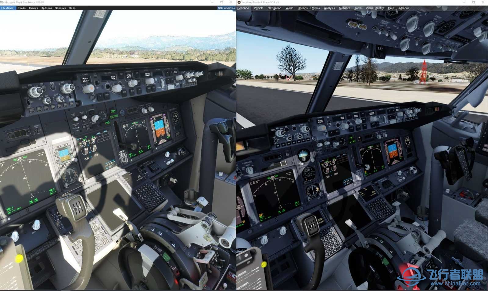 PMDG 分享 737 NG3 驾驶舱图片MSFS-15 